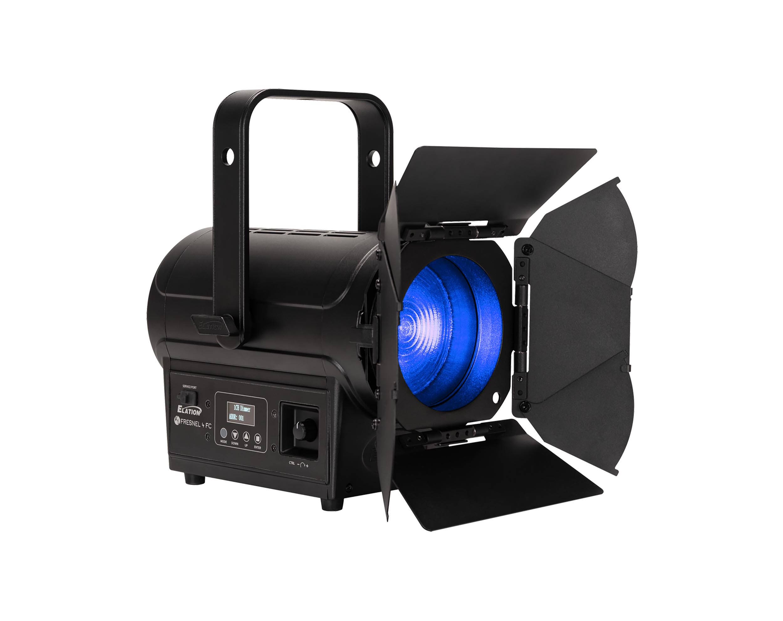 Elation KL Fresnel 4 FC, 80-W RGBMA Full-Spectrum LED Fresnel with Zoom by Elation