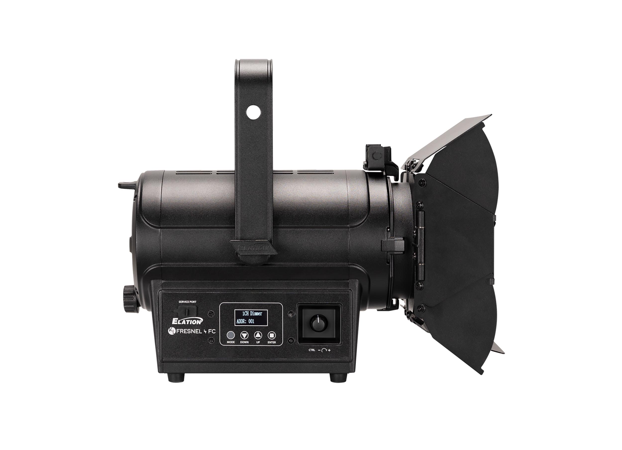 Elation KL Fresnel 4 FC, 80-W RGBMA Full-Spectrum LED Fresnel with Zoom by Elation