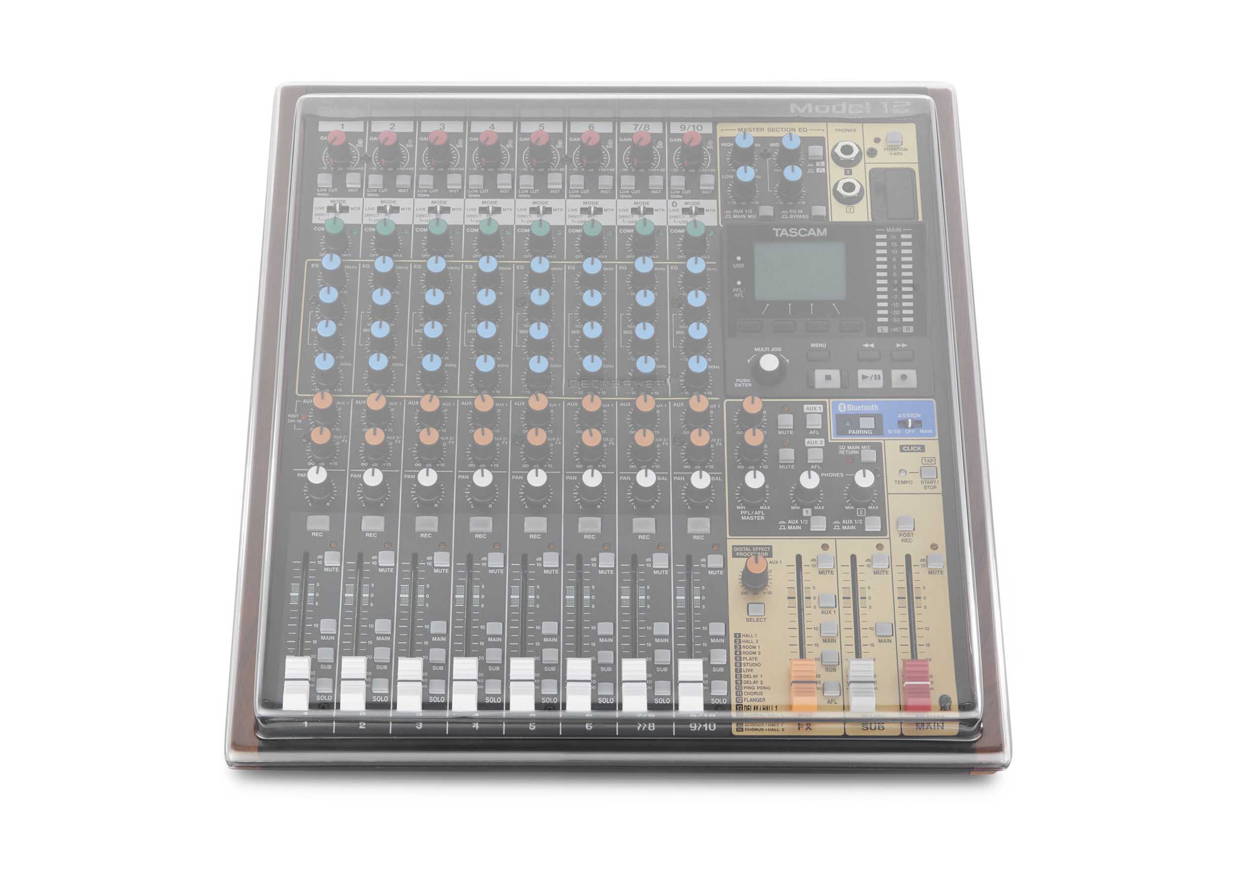 Decksaver DS-PC-MODEL12 Cover for Tascam Model 12 by Decksaver