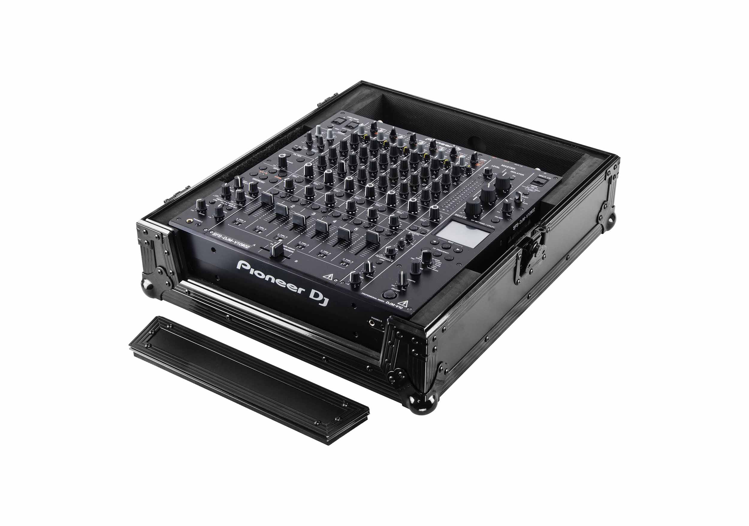 Odyssey FZDJMV10BL ATA Flight Case for Pioneer DJM-V10 DJ Mixer - Black by Odyssey