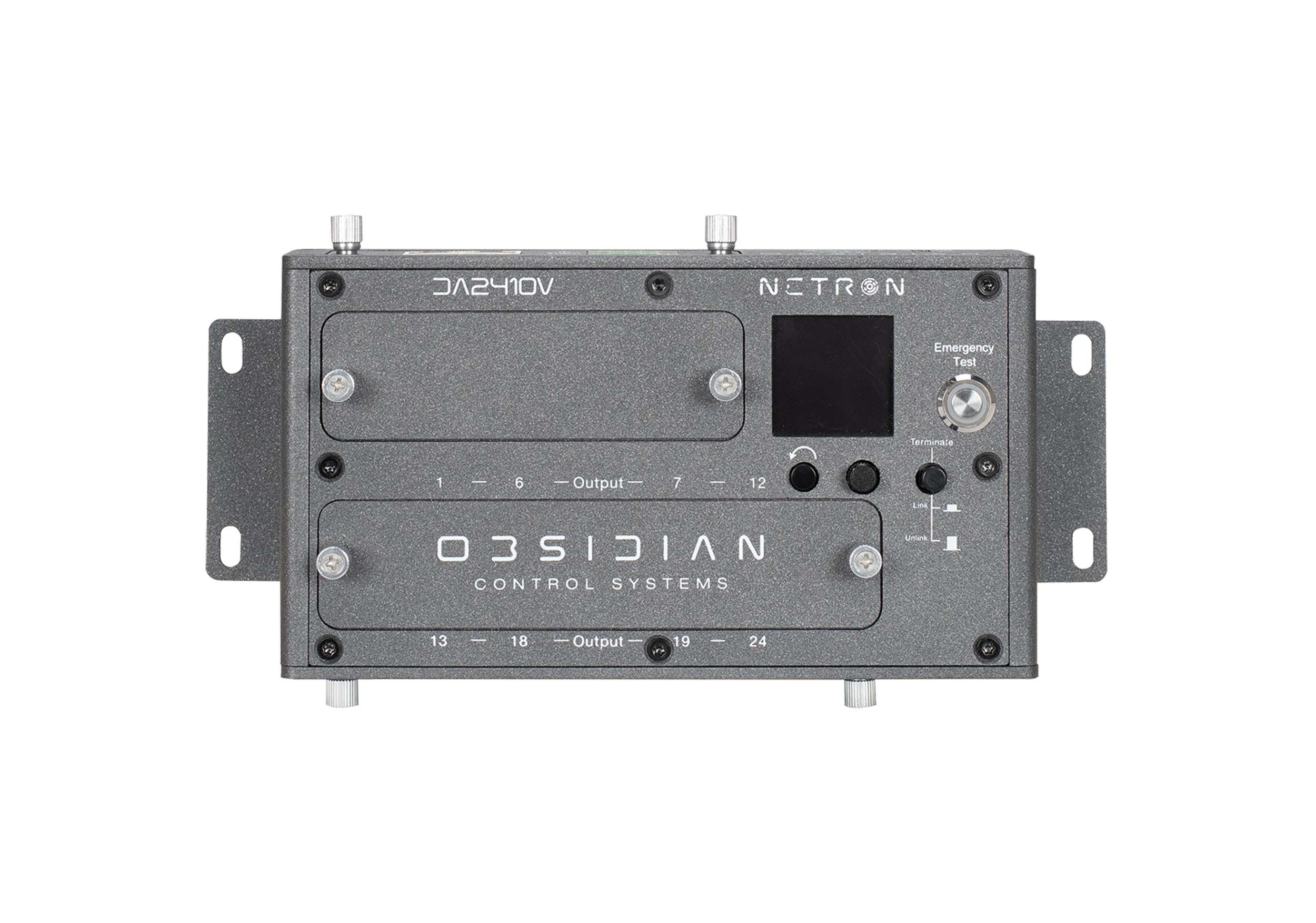 Elation Obsidian Netron DA2410V 24-Port DIN-Rail 0-10V Ethernet DMX Gateway by Elation