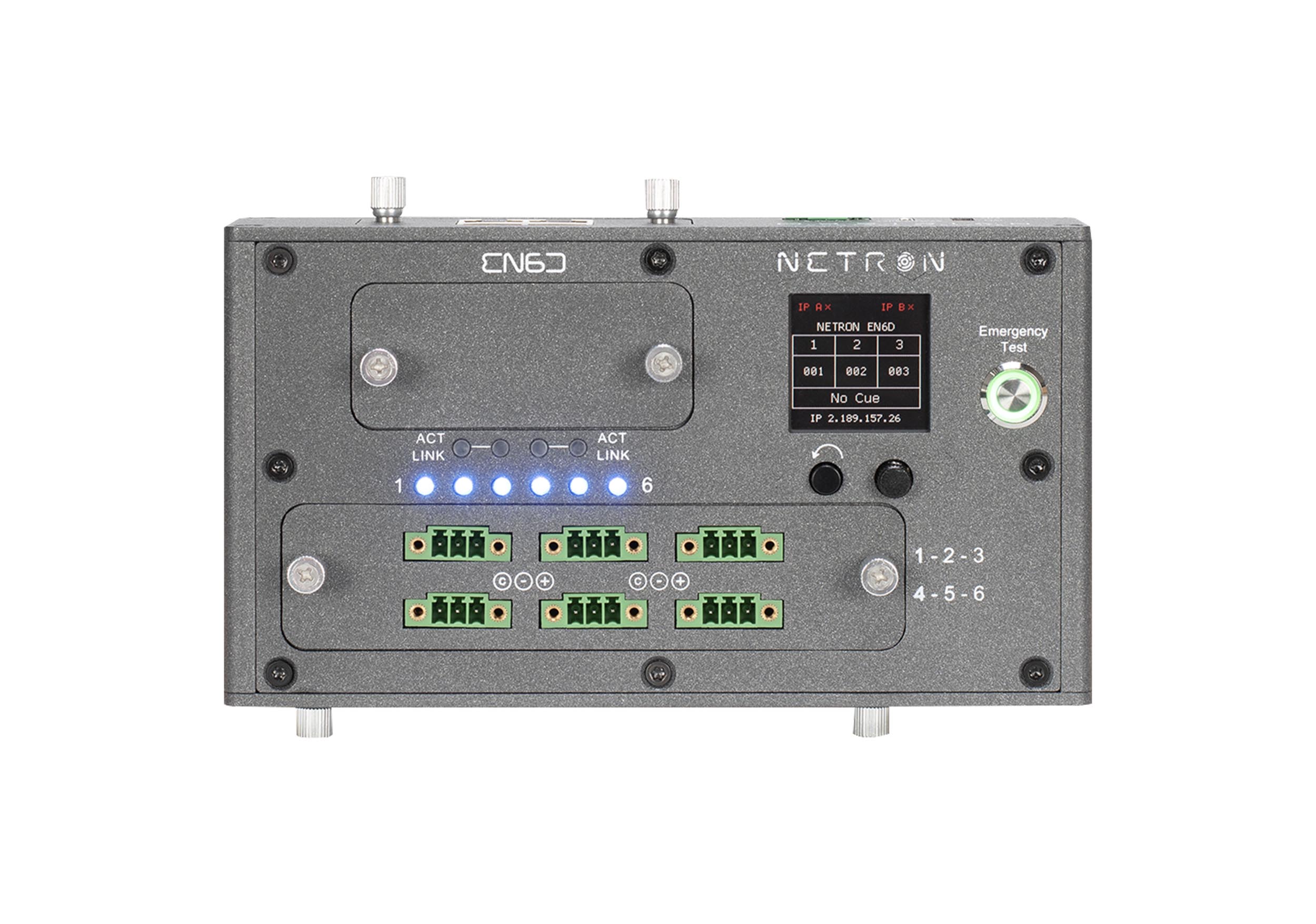 Elation Netron EN6D, 6-Port DIN-Rail Ethernet to DMX Gateway by Elation