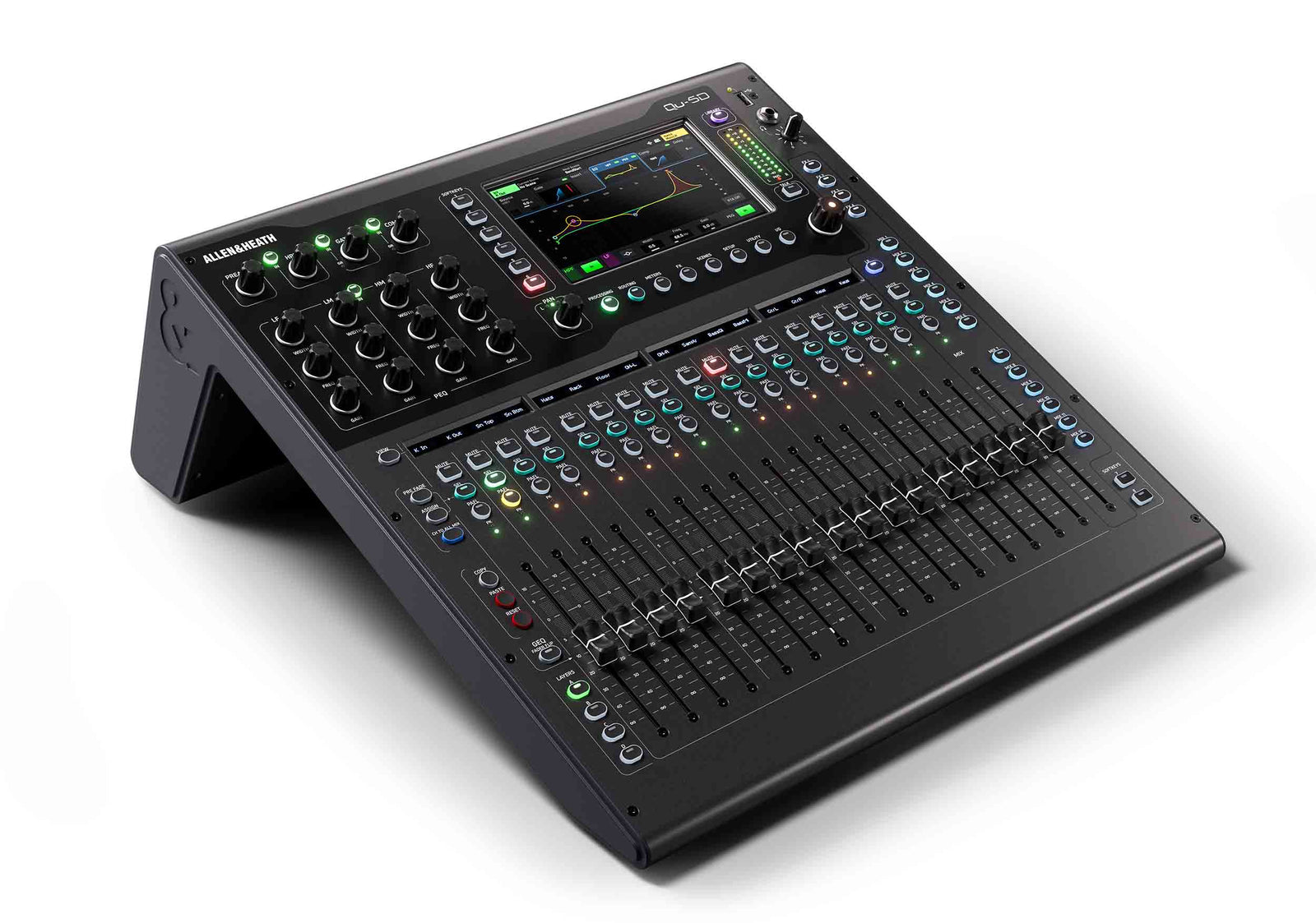 Allen & Heath Qu-5/Qu-5D Digital Mixer 38 Input / 24 output - 96kHz XCVI Core by ALLEN & HEATH