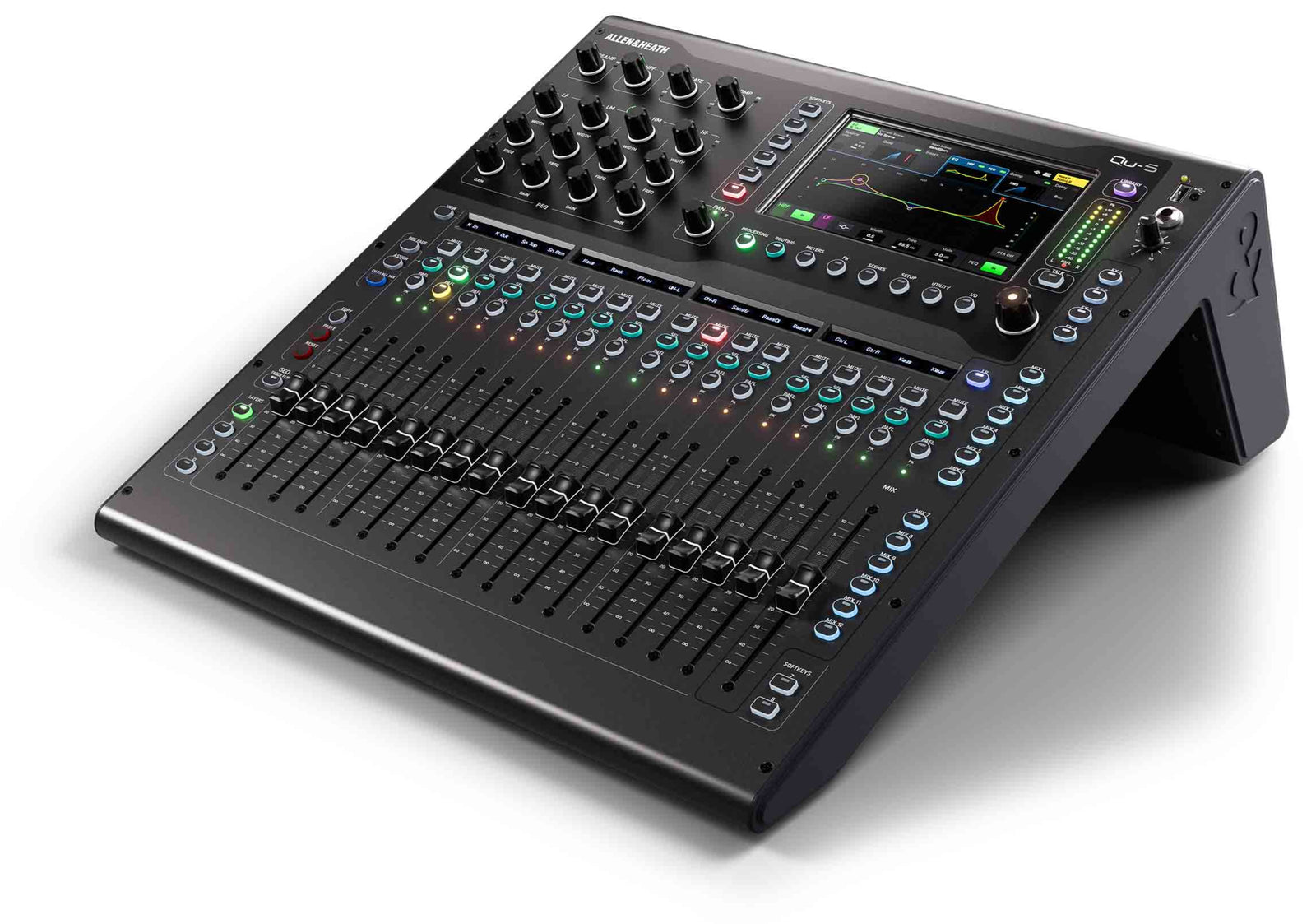 Allen & Heath Qu-5/Qu-5D Digital Mixer 38 Input / 24 output - 96kHz XCVI Core by ALLEN & HEATH