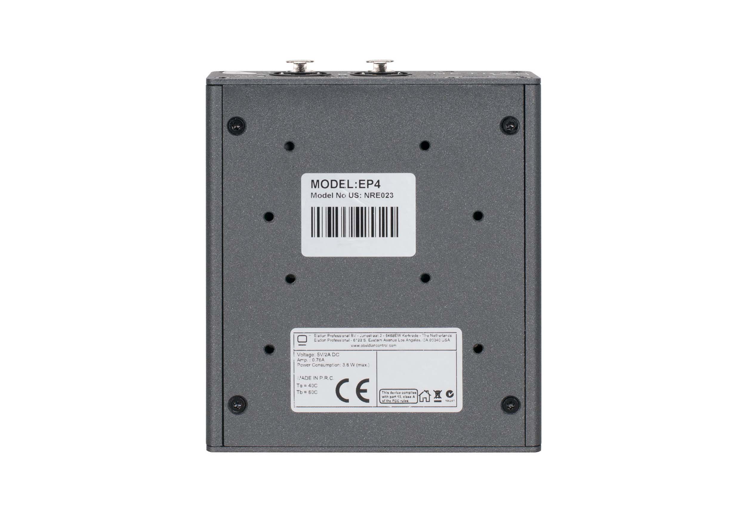 Elation Obsidian Netron EP4 Ethernet to DMX 4-Port Gateway by Elation