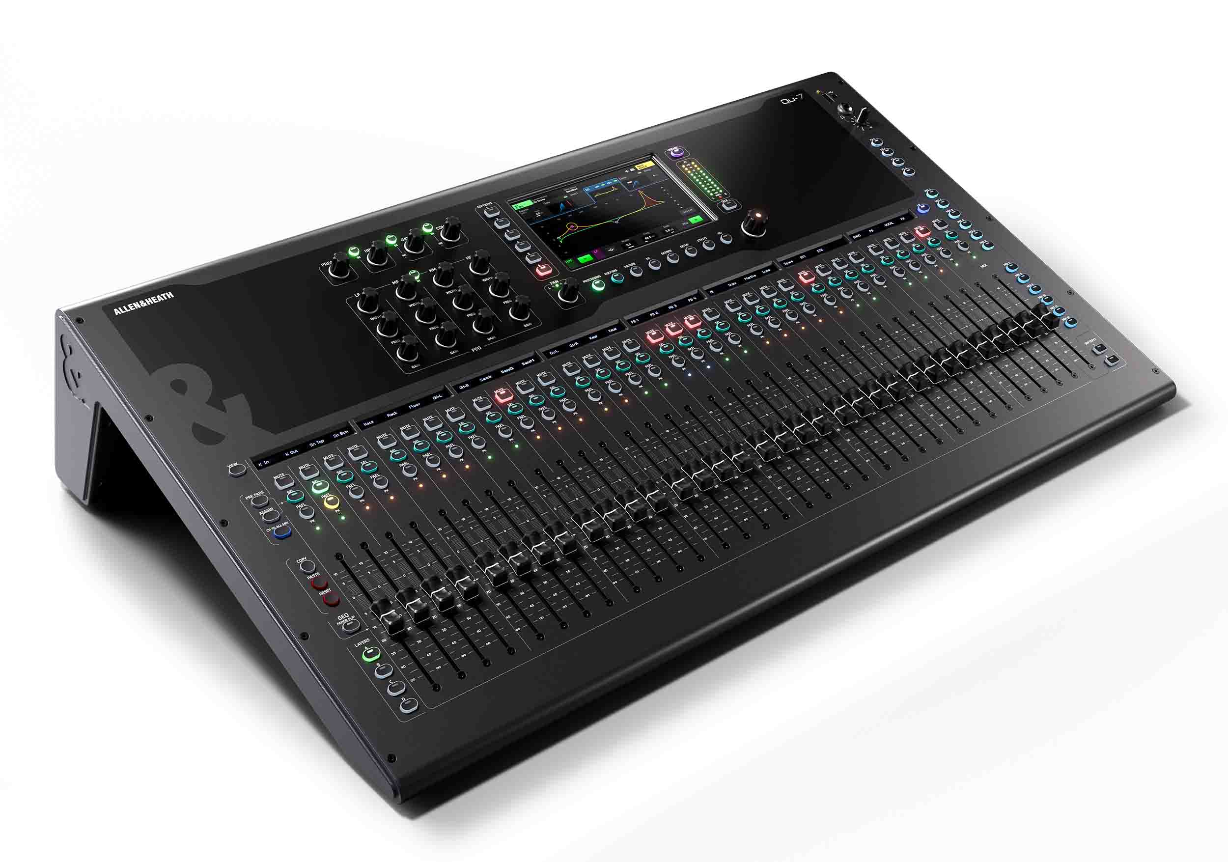 Allen & Heath Qu-7/Qu-7D Digital Mixer 38 Input / 24 output - 96kHz XCVI Core by ALLEN & HEATH