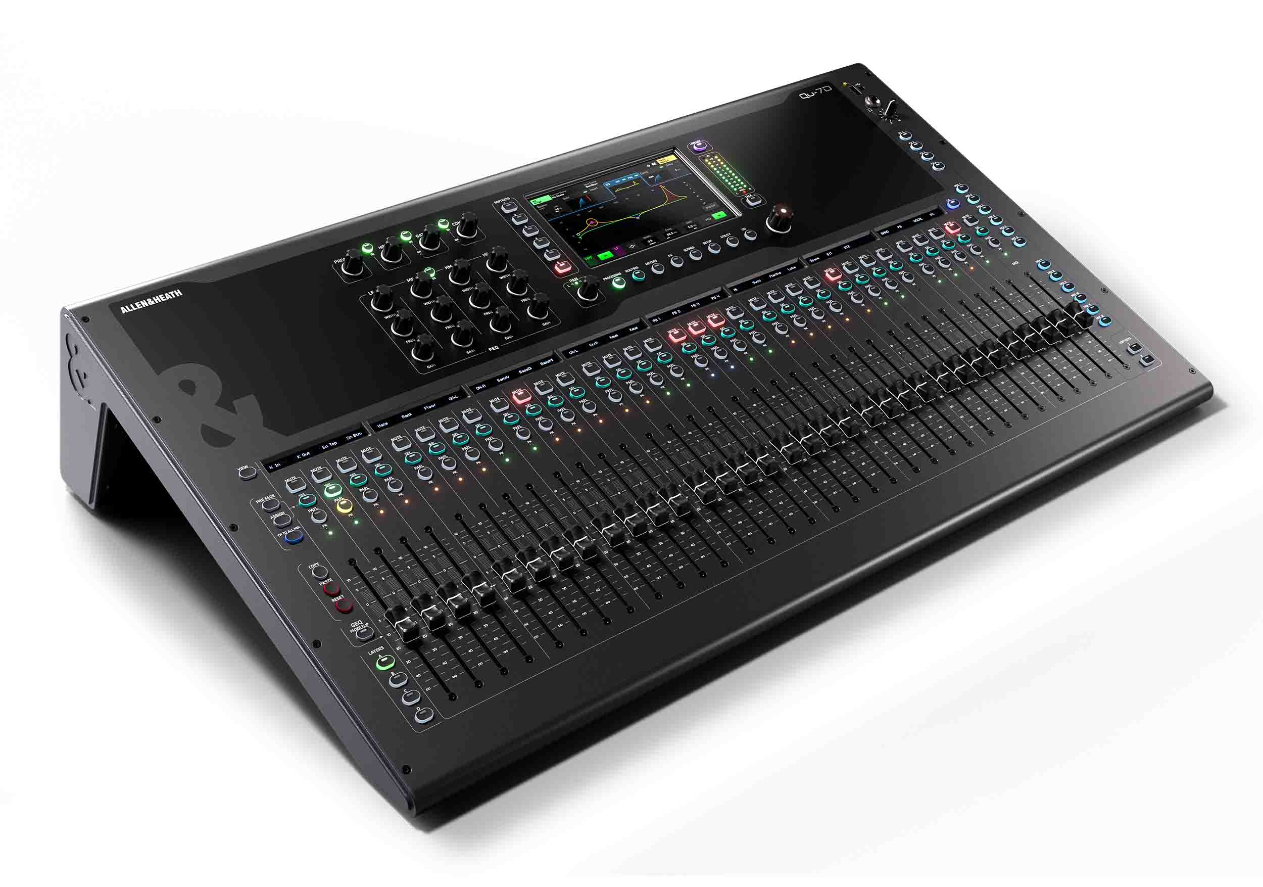 Allen & Heath Qu-7/Qu-7D Digital Mixer 38 Input / 24 output - 96kHz XCVI Core by ALLEN & HEATH