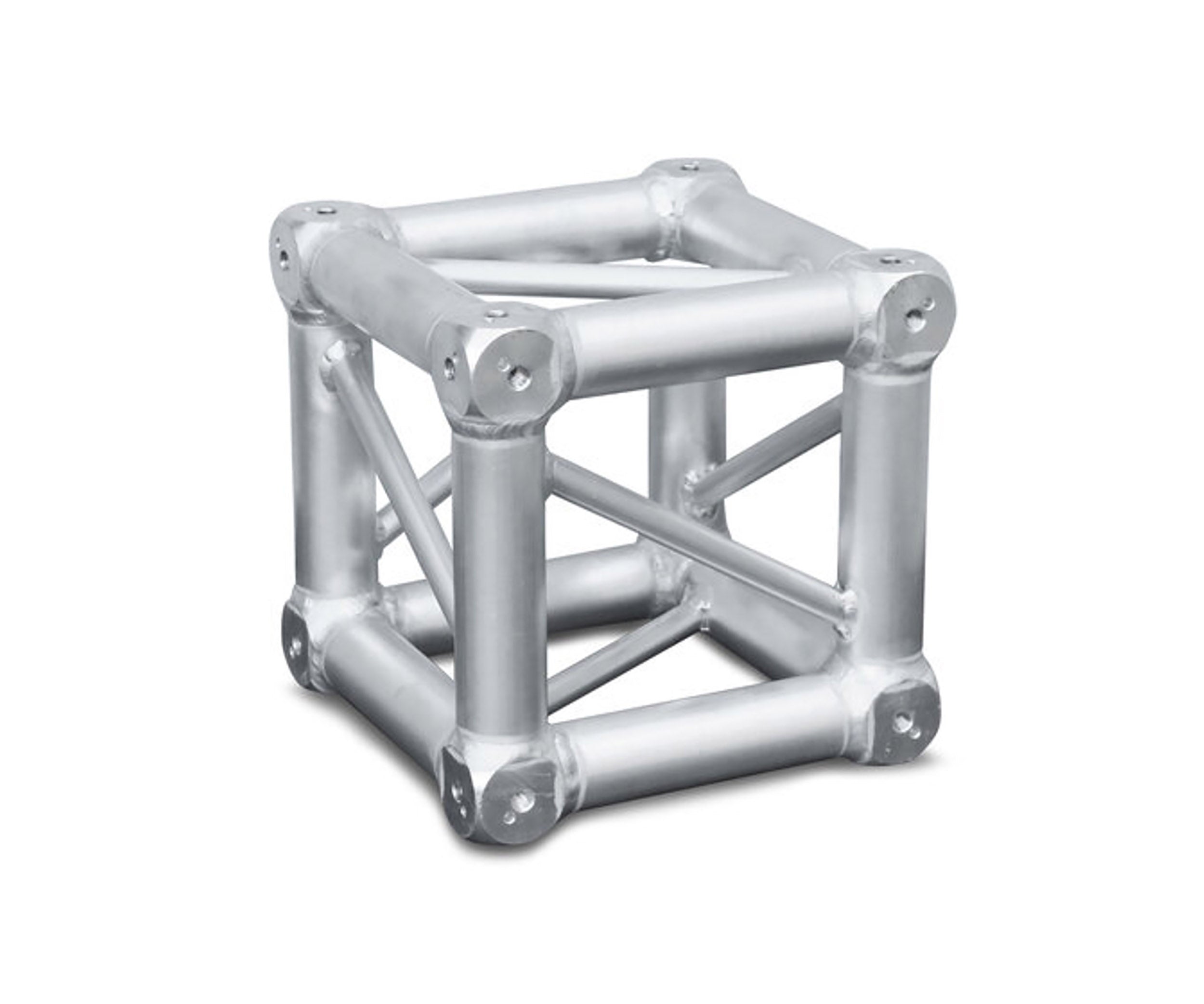 Galaxy Stage GS34-BC2W, 12-Inch Corner Block with 8 Conical Connectors by Galaxy Stage