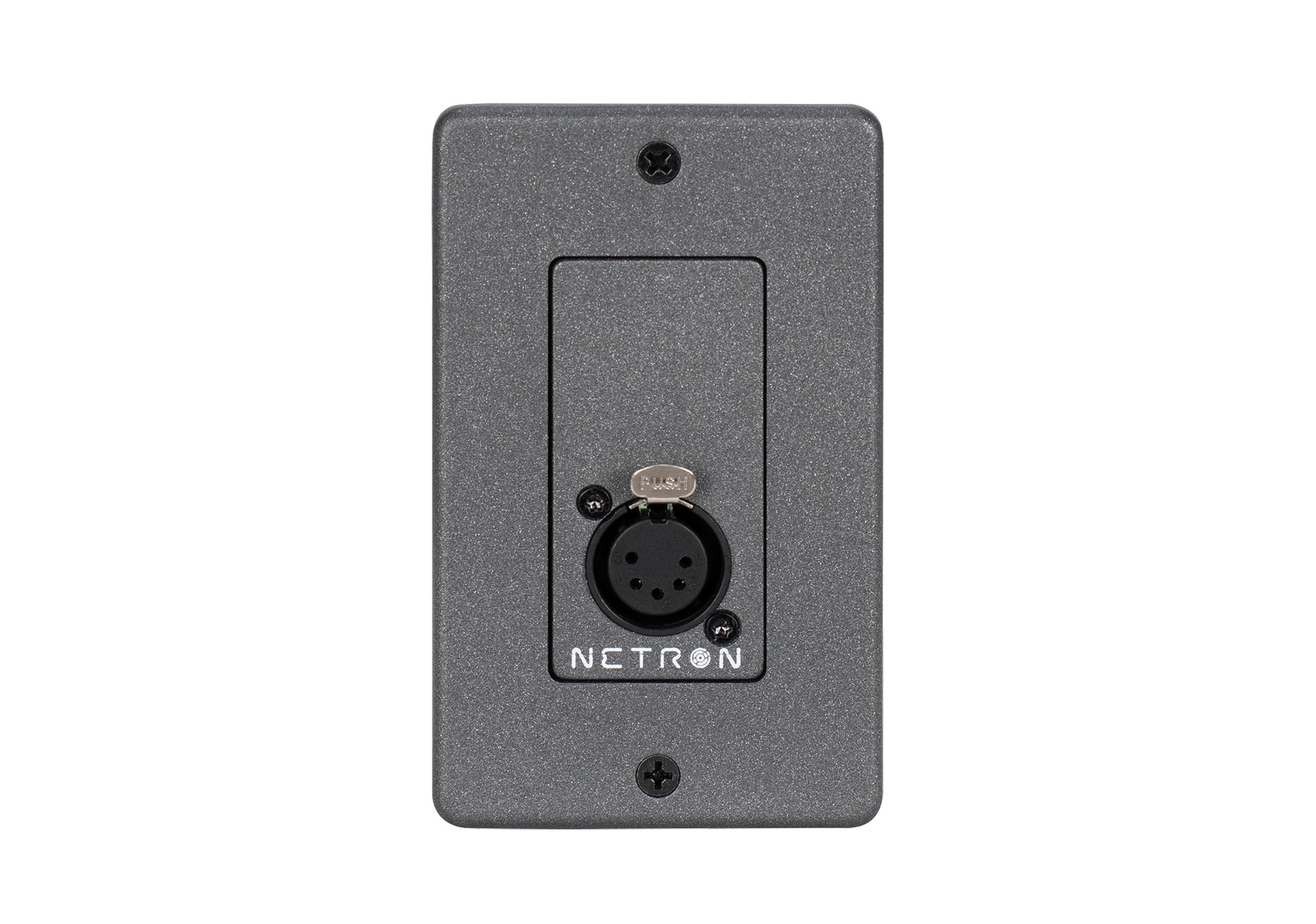 Elation Obsidian NETRON WP1DO, Decora Wall Plate DMX Output 5pin XLR by Elation