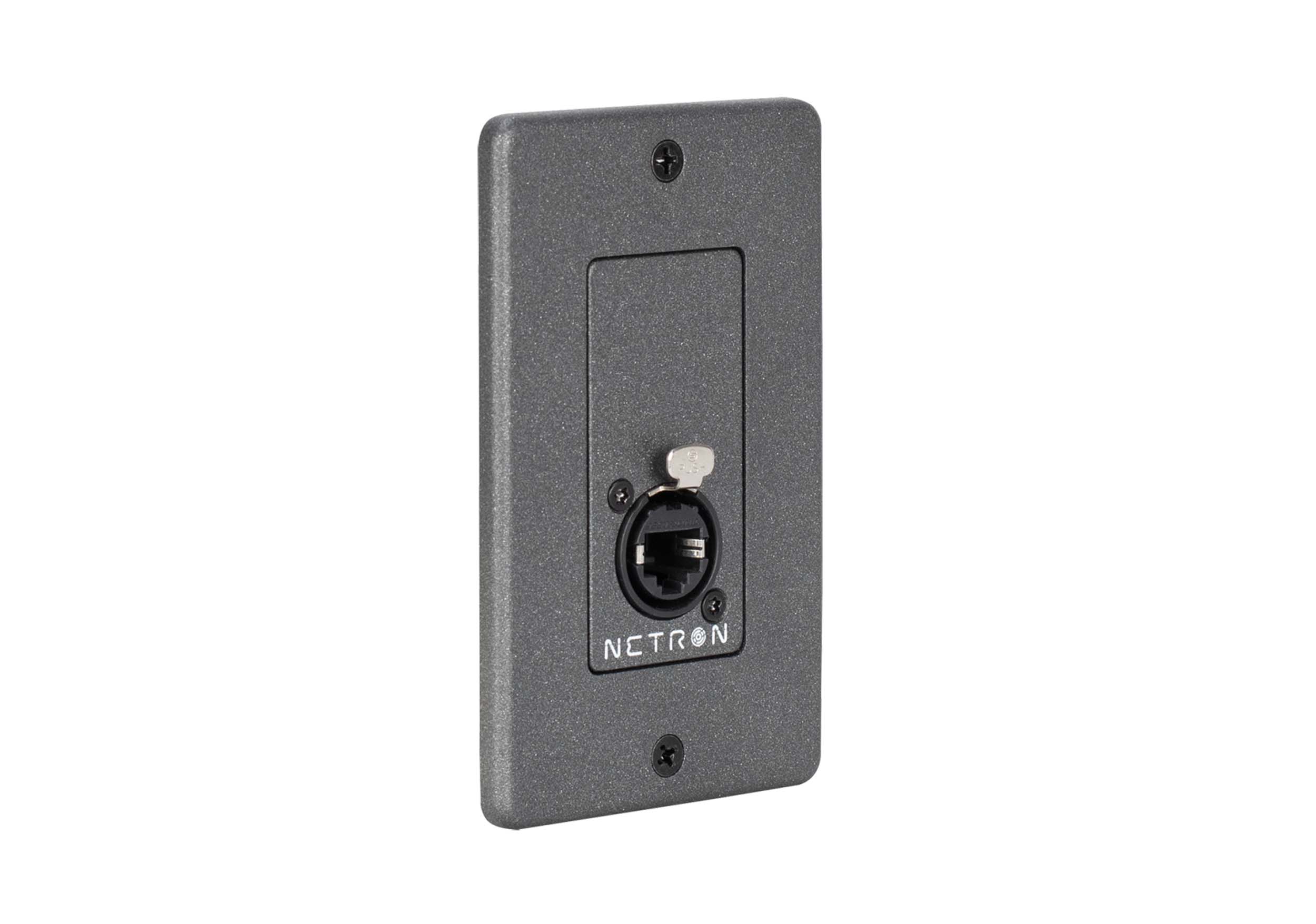 Elation Obsidian NETRON WP1CAT6, Decora Wall Plate RJ45 CAT6A by Elation