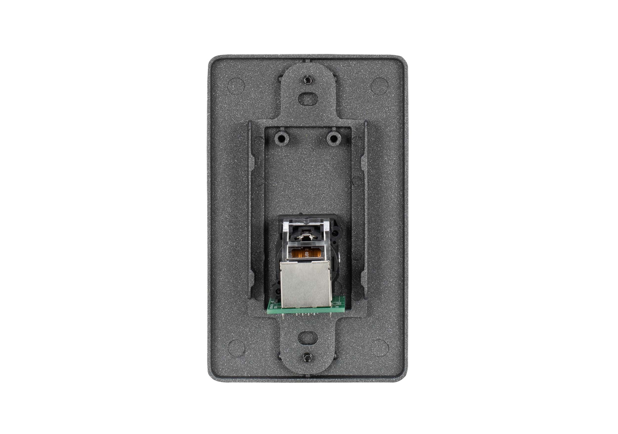 Elation Obsidian NETRON WP1CAT6, Decora Wall Plate RJ45 CAT6A by Elation