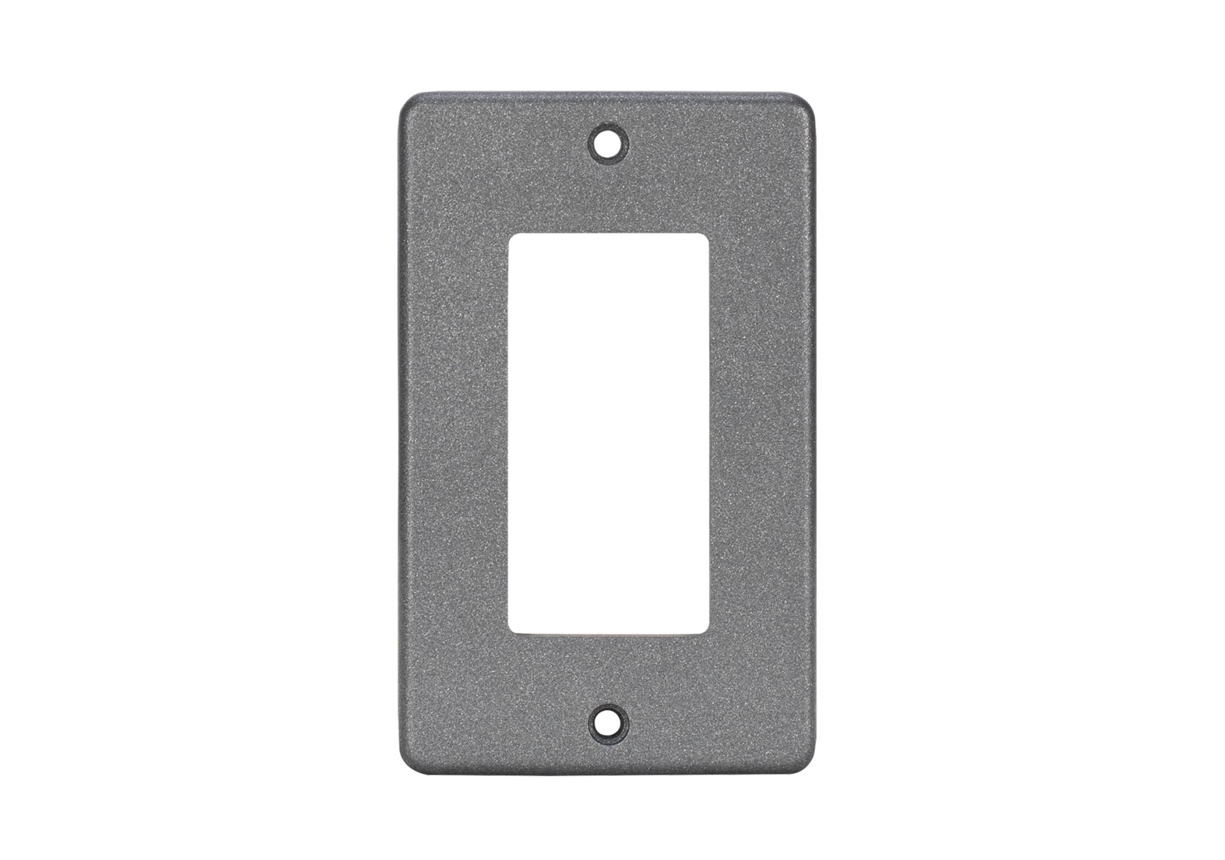 Elation Obsidian NETRON WP1CAT6, Decora Wall Plate RJ45 CAT6A by Elation