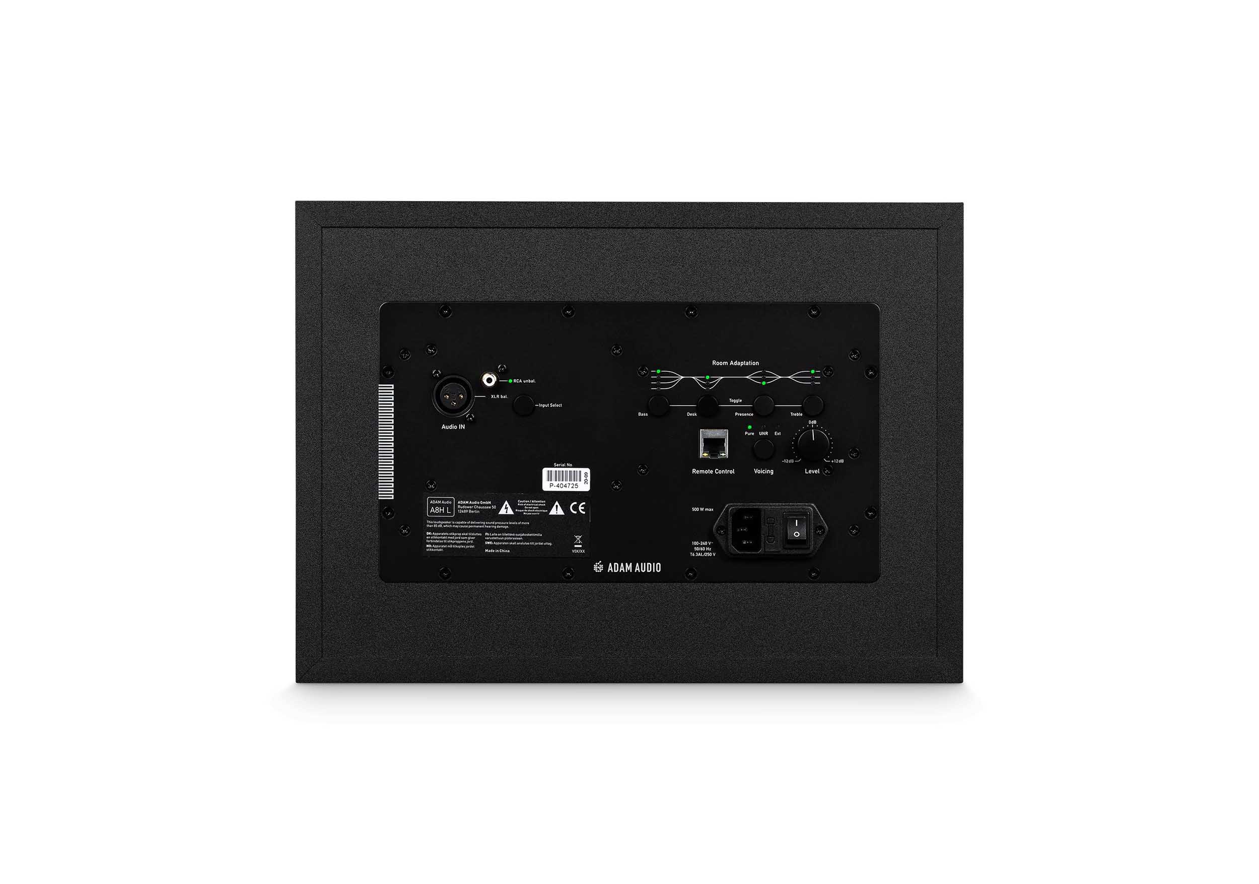 Adam Audio A8H-R, 8 Inch 3-Way Powered Studio Monitor - Version Right by ADAM Audio