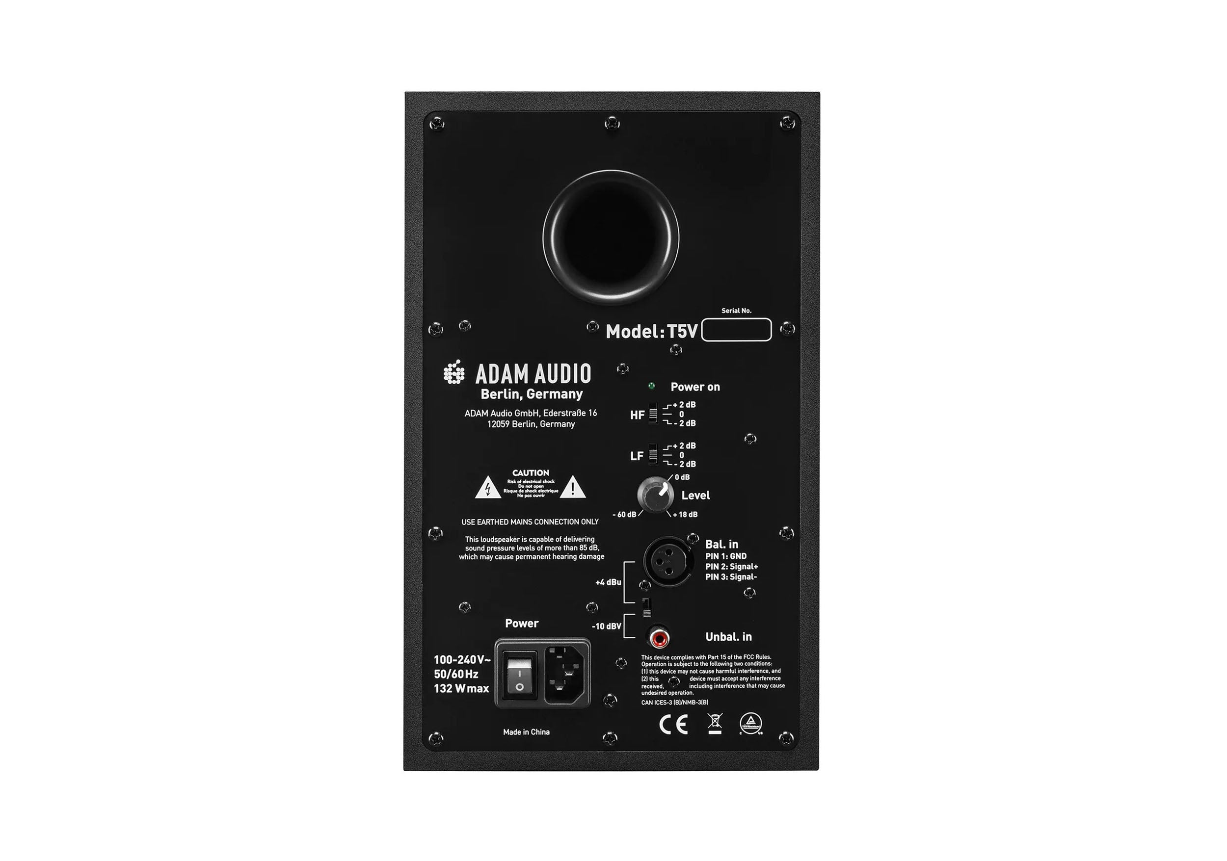 Adam Audio T5V, T-Series Active Nearfield Monitor by ADAM Audio