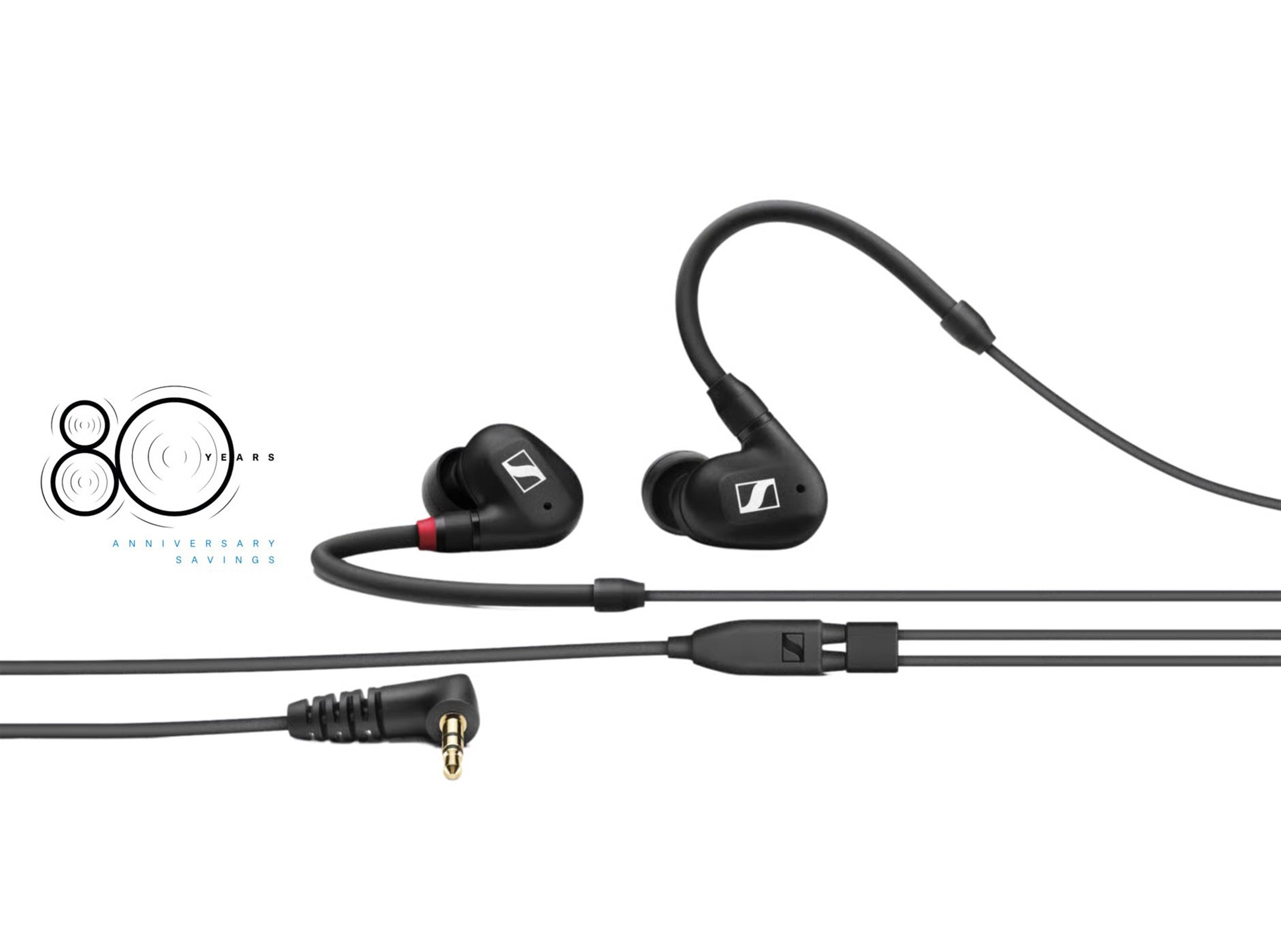 Sennheiser IE 100 PRO In-Ear Monitoring Headphones - Black by Sennheiser