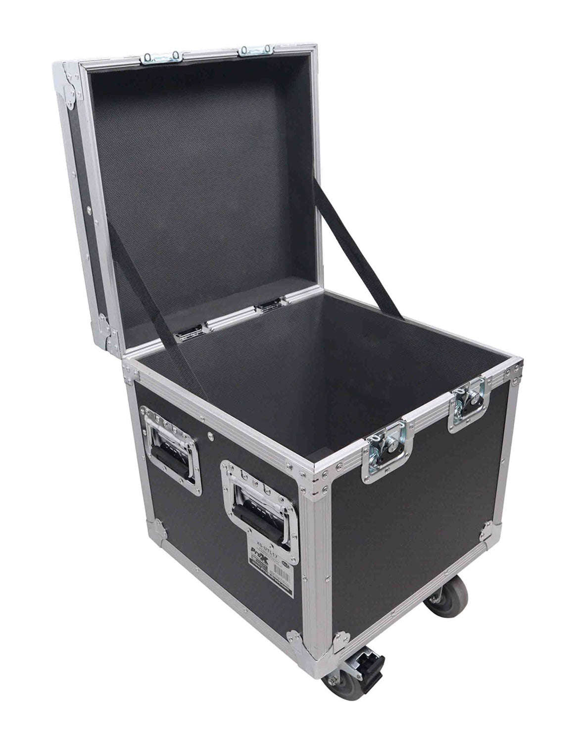 B-Stock Scratch & Dent: ProX XS-UTL17 ATA Utility Flight Travel Heavy-Duty Storage Road Case with 4-Inch in casters – 18"x18"x18' Exterior by ProX Cases
