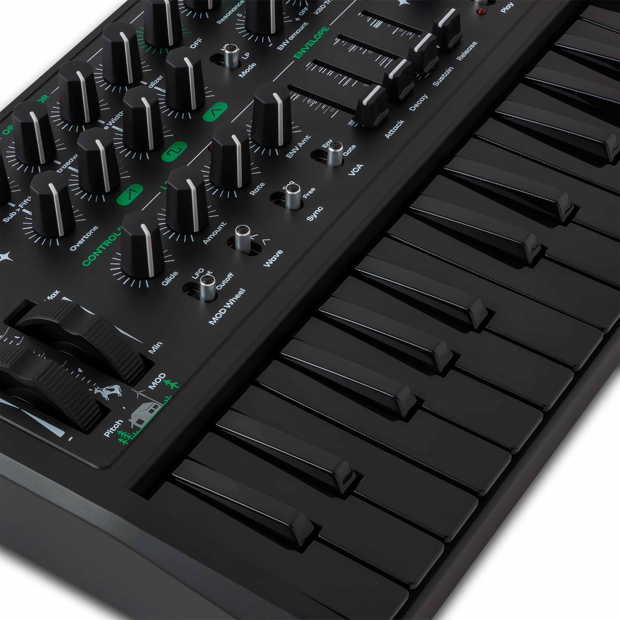 Arturia MicroBrute UFO Analog Monophonic Synthesizer - Limited Edition by Arturia
