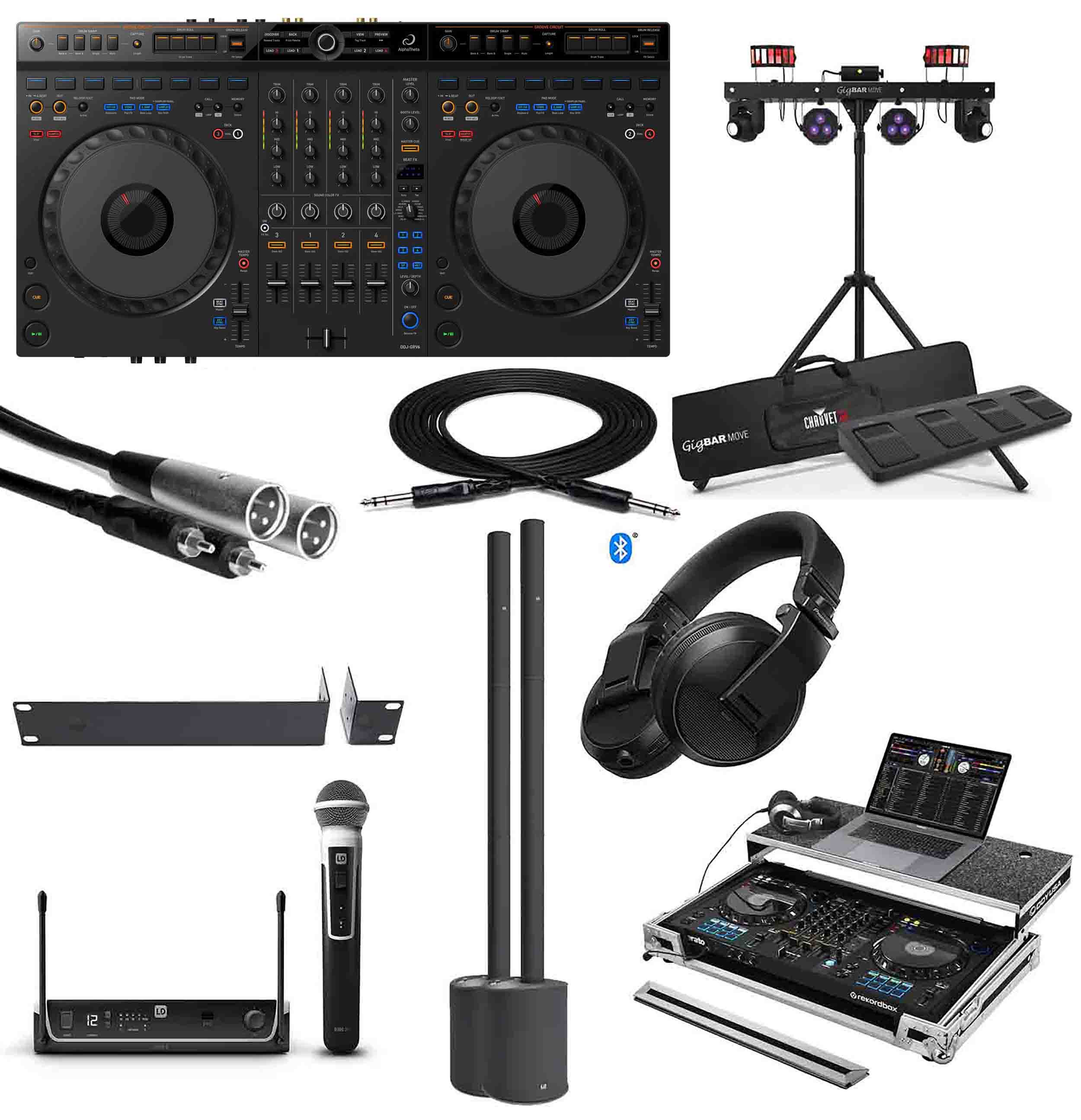Hollywood DJ Controller Event Package for Professional DJ by Pioneer DJ