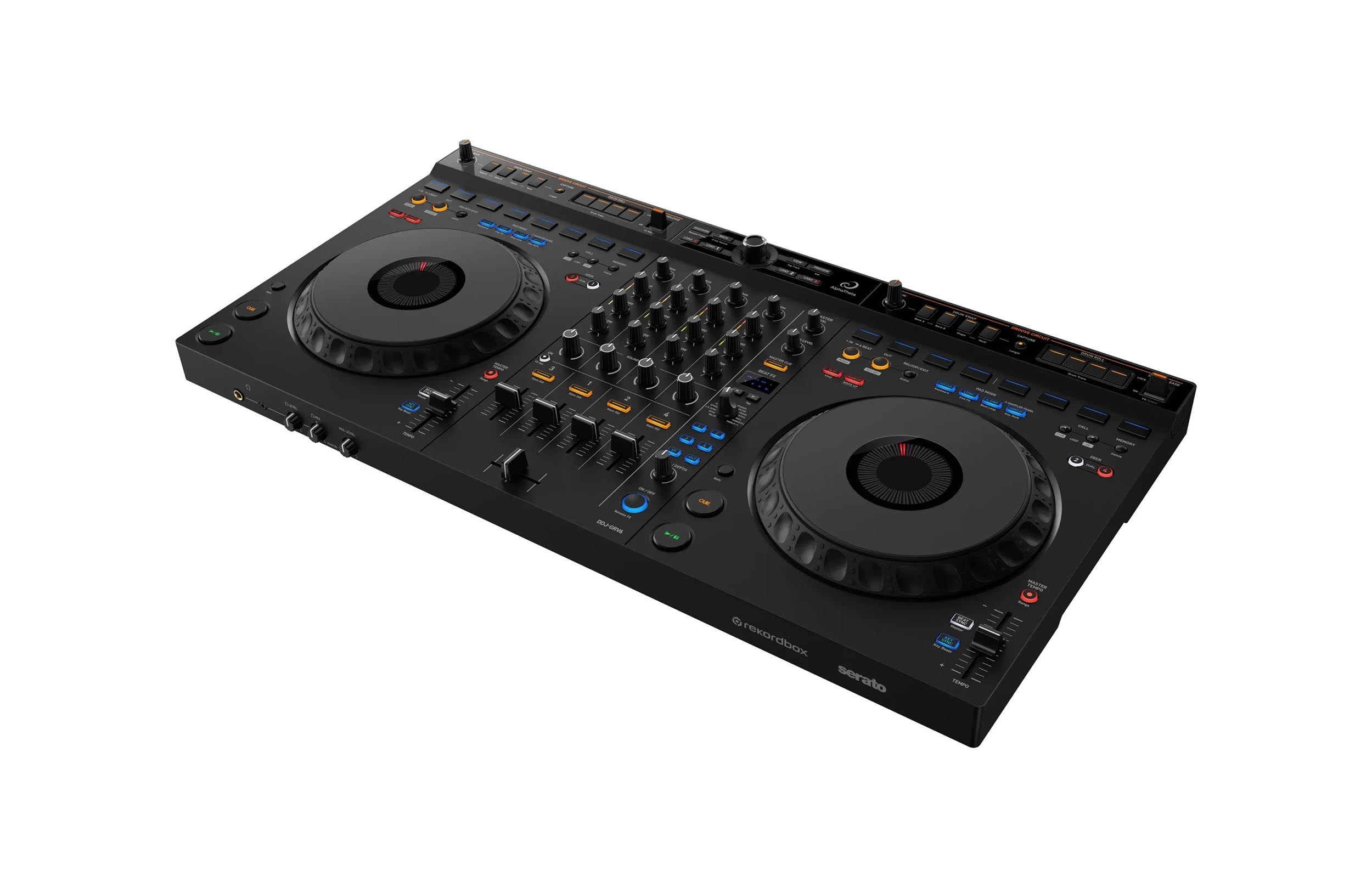 Pioneer DJ Package DDJ-GRV6 Controller, Headliner HL20000 Laptop Stand and ProX XB-DJCL DJ Bag by Pioneer DJ