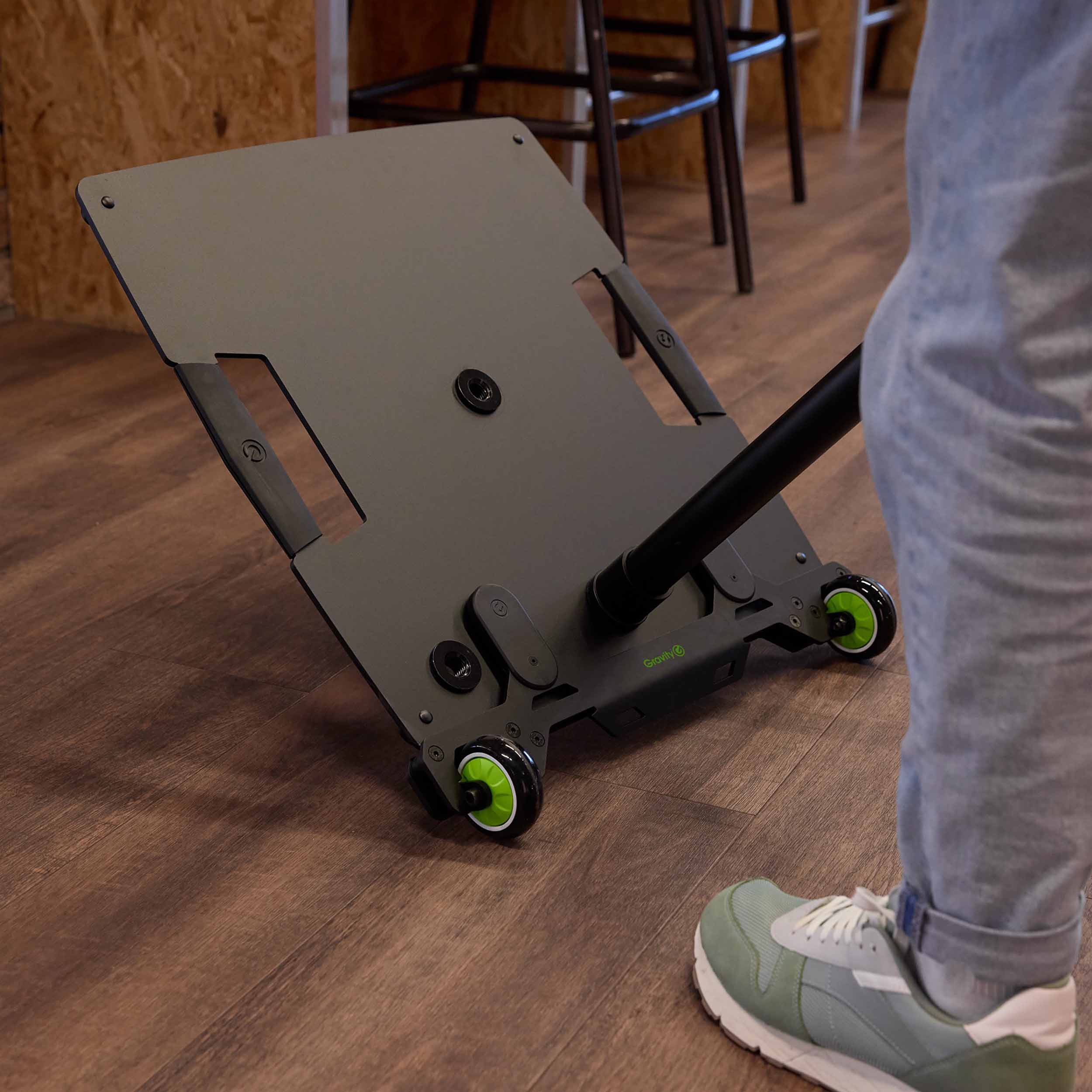 Gravity LA WI 1 Mobile Wheel Insert for Square Base Plate Stands by Gravity