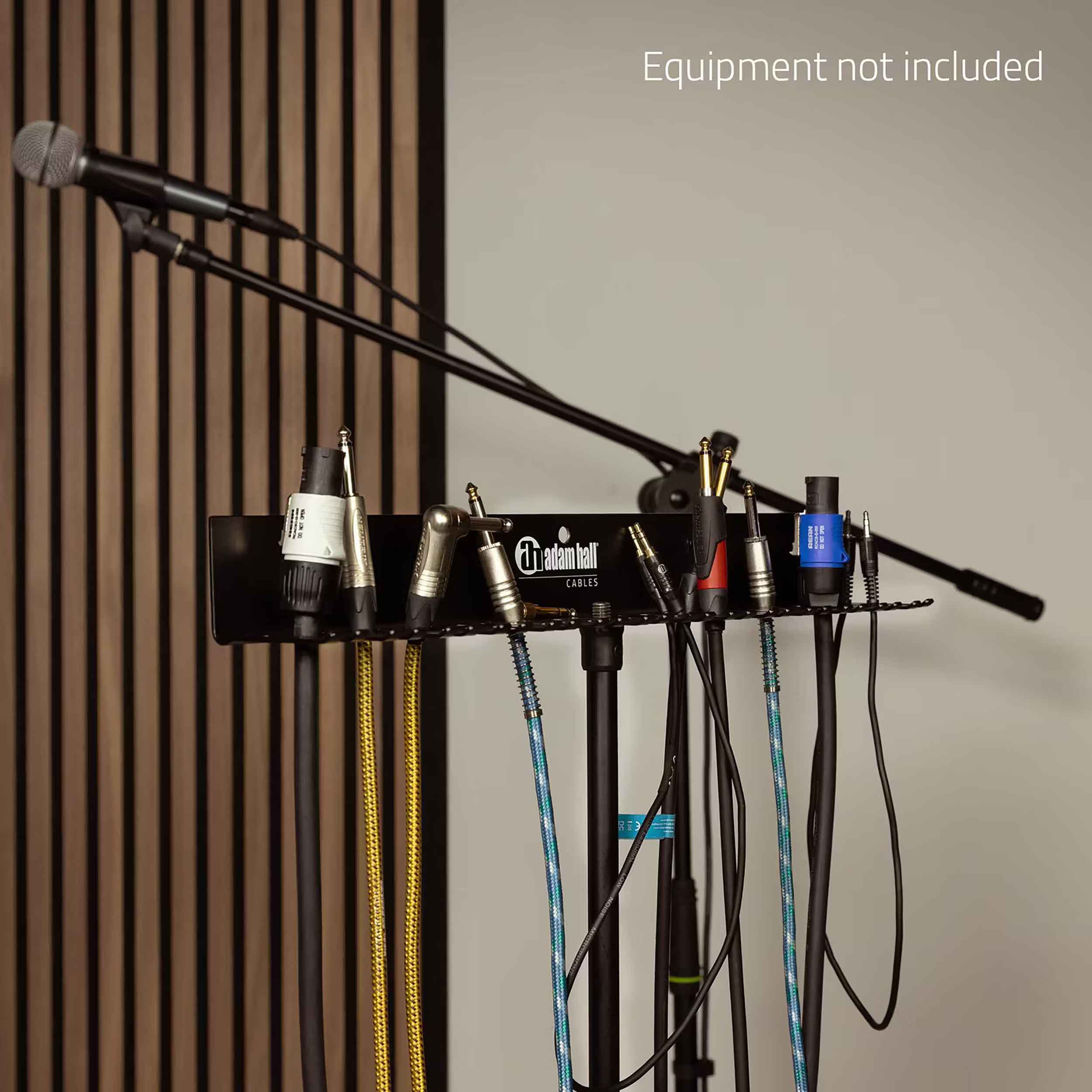 Adam Hall SCS27 Cable Holder Pro - Wall and Stand Mountable Organizer by Adam Hall