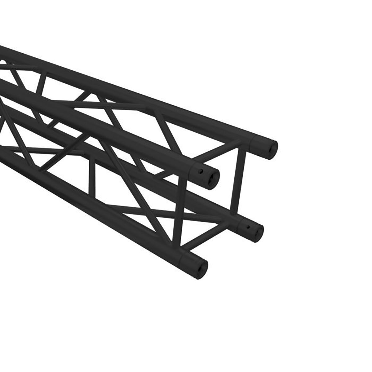 Global Truss SQ-4113 BLK/MTE Straight Square Segment - Black Matte - 8.2ft