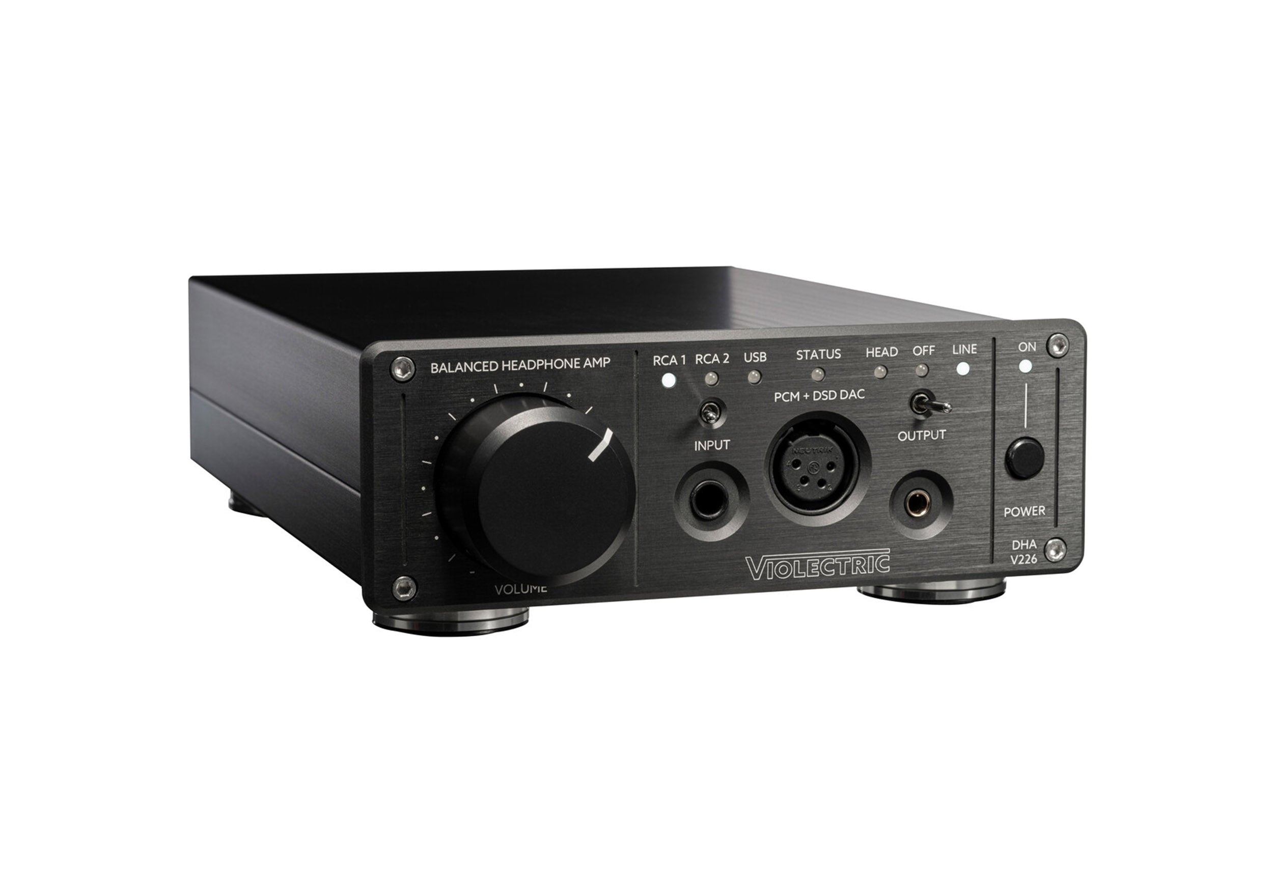 Amplificateur de casque, préampli et DAC Violectric DHA-V226