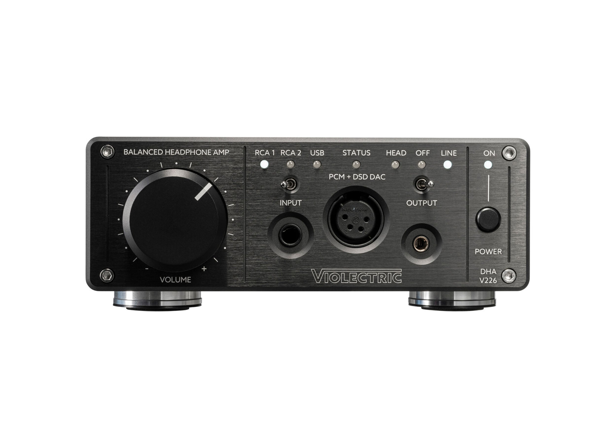 Amplificateur de casque, préampli et DAC Violectric DHA-V226