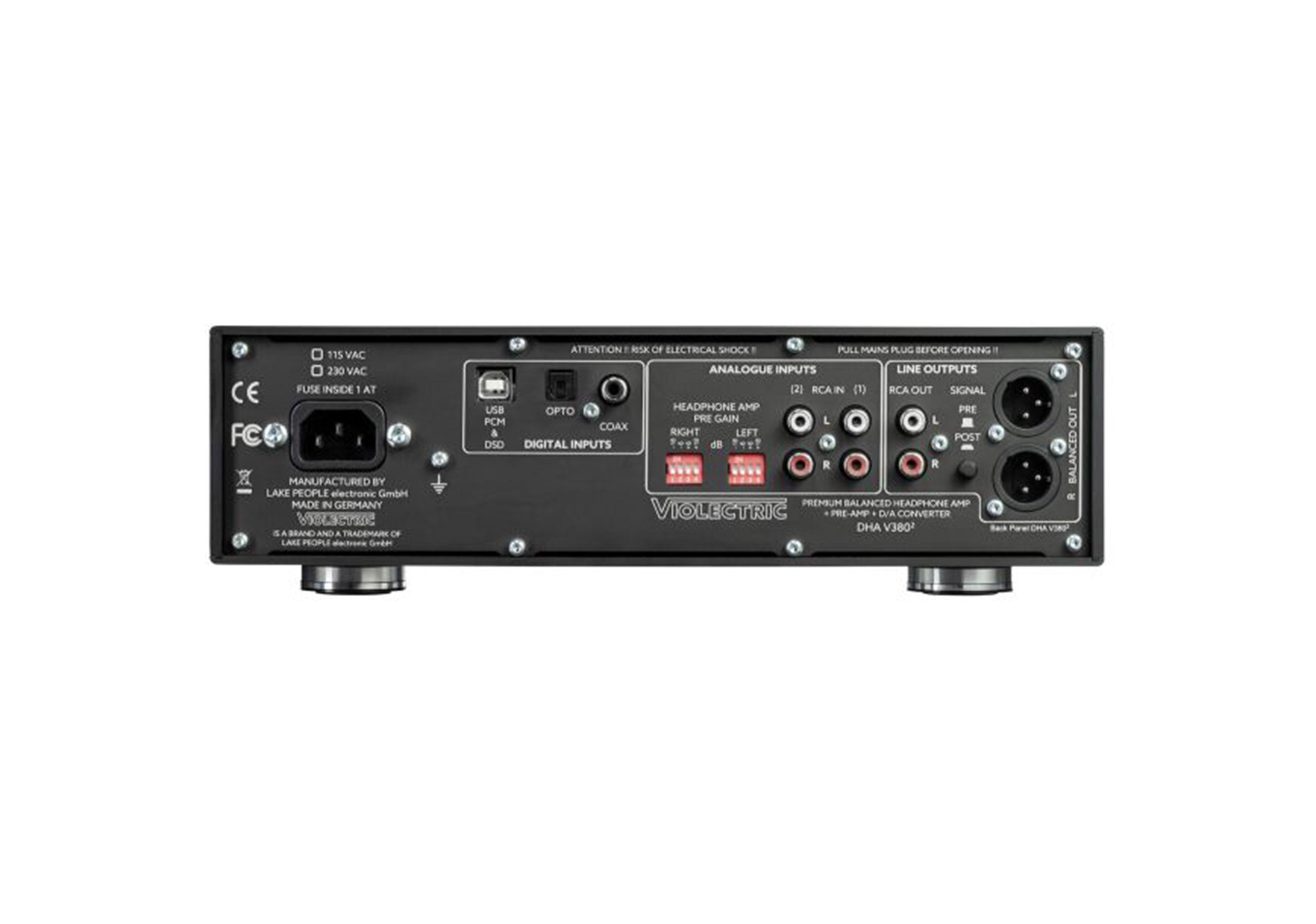 Violectric DHA-V3802 Headphone Amplifier by Violectric