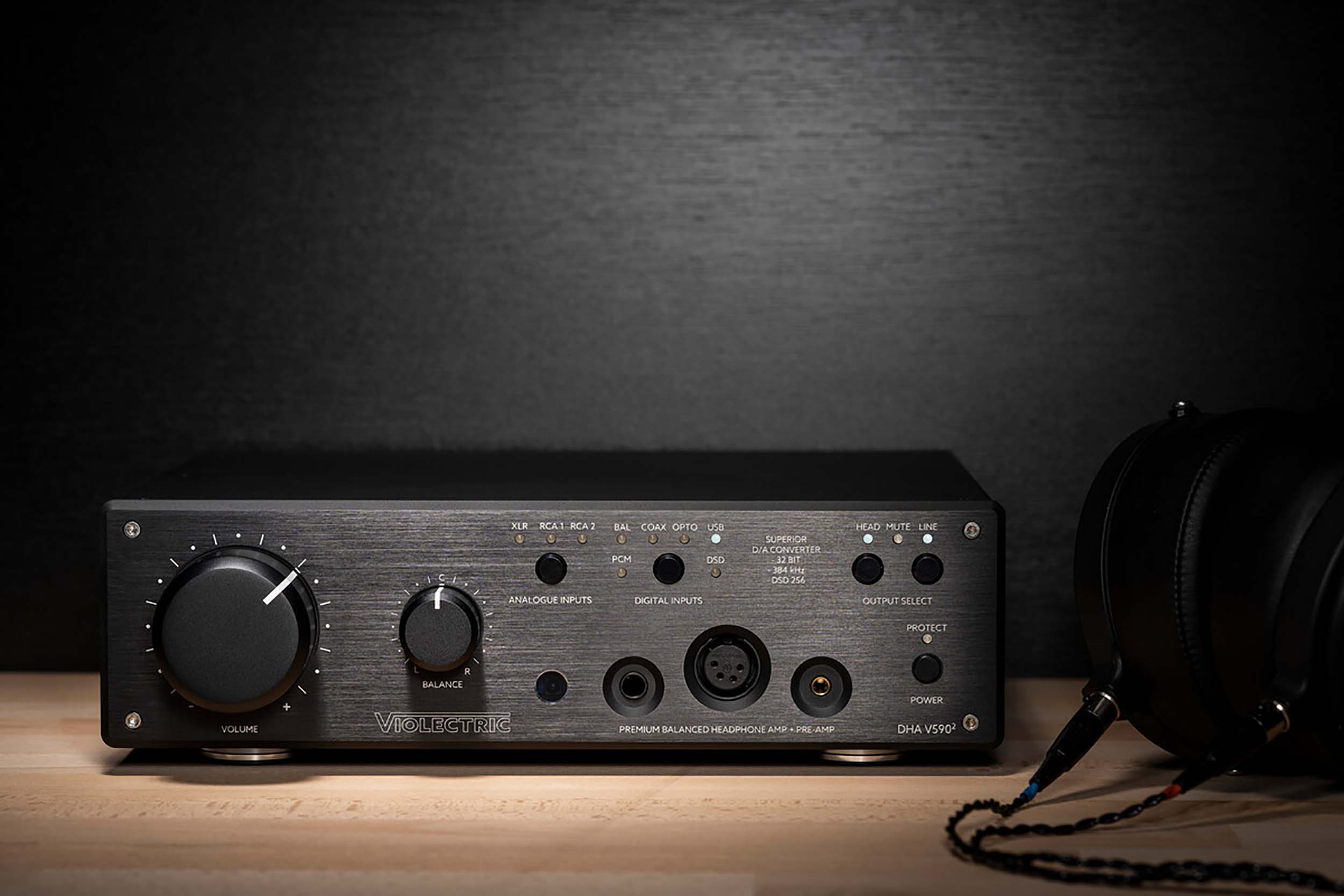 Amplificateur de casque, préampli et DAC Violectric DHA-V5902PRO