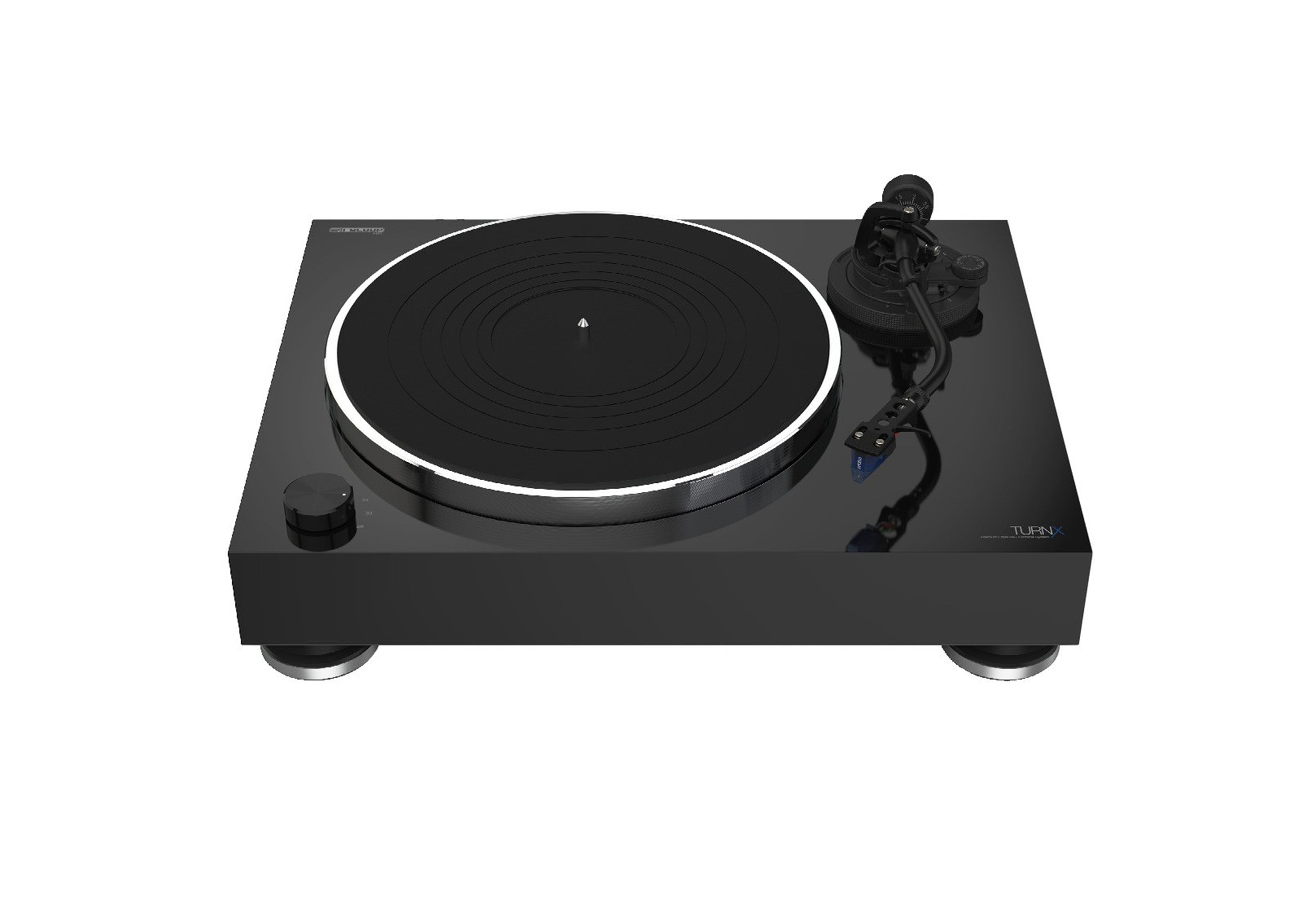 Reloop TURN-X Premium HiFi Quartz-Controlled Turntable with Ortofon 2M Blue by Reloop
