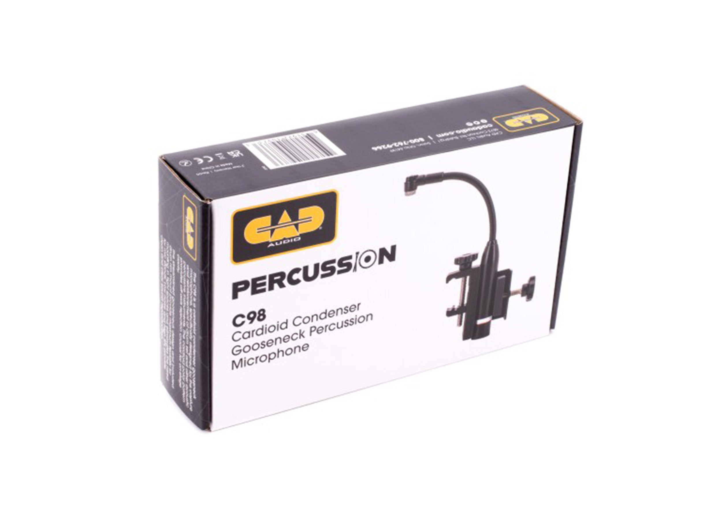 CAD Audio C98 Cardioid Condenser Gooseneck Instrument Microphone by CAD Audio