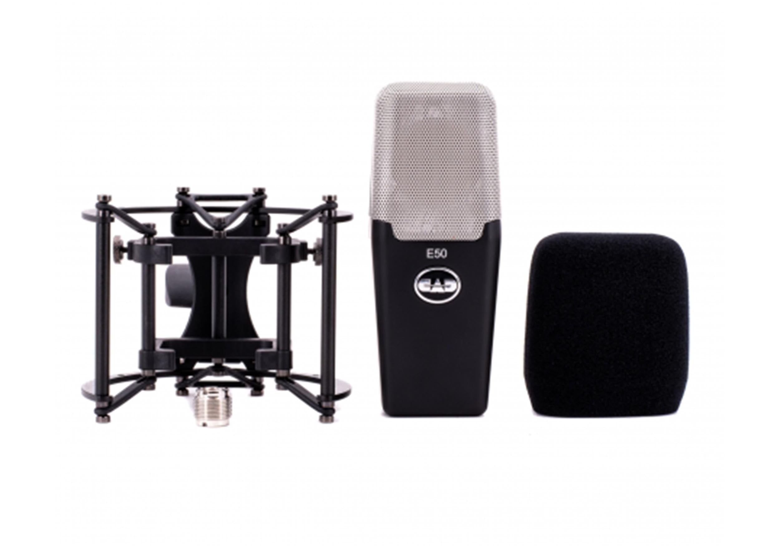 CAD Audio E50 Equitek Large Diaphragm Side Address Studio Condenser Microphone by CAD Audio