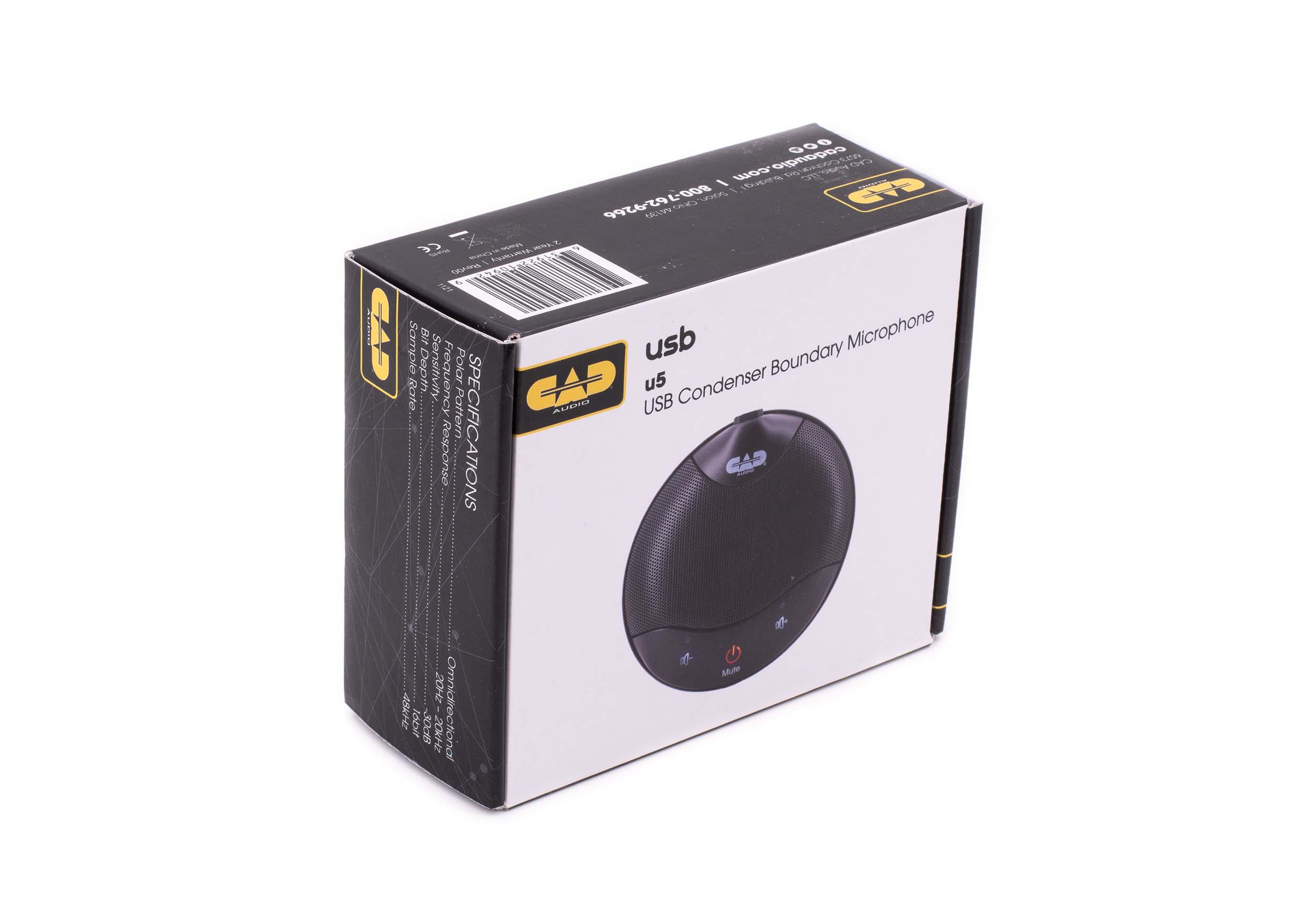 CAD Audio U5 USB Condenser Boundary Microphone by CAD Audio