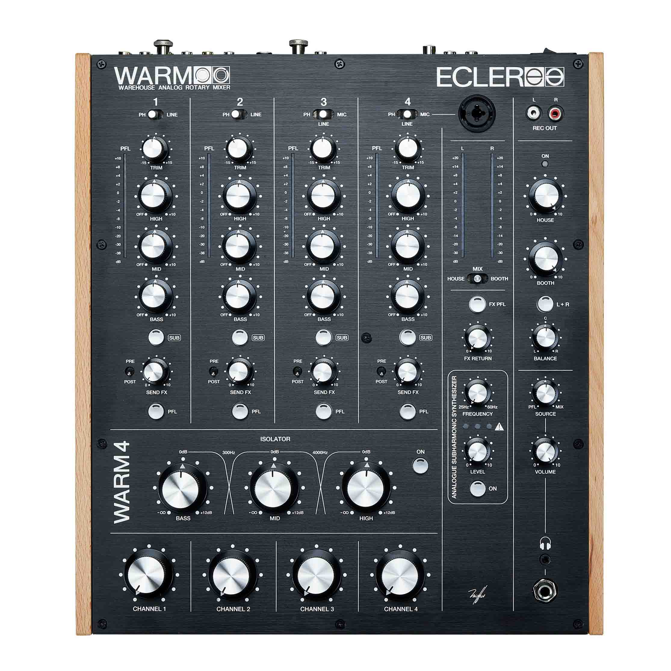 Ecler WARM4 Analogue Rotary Mixer Unit by Ecler Ceter