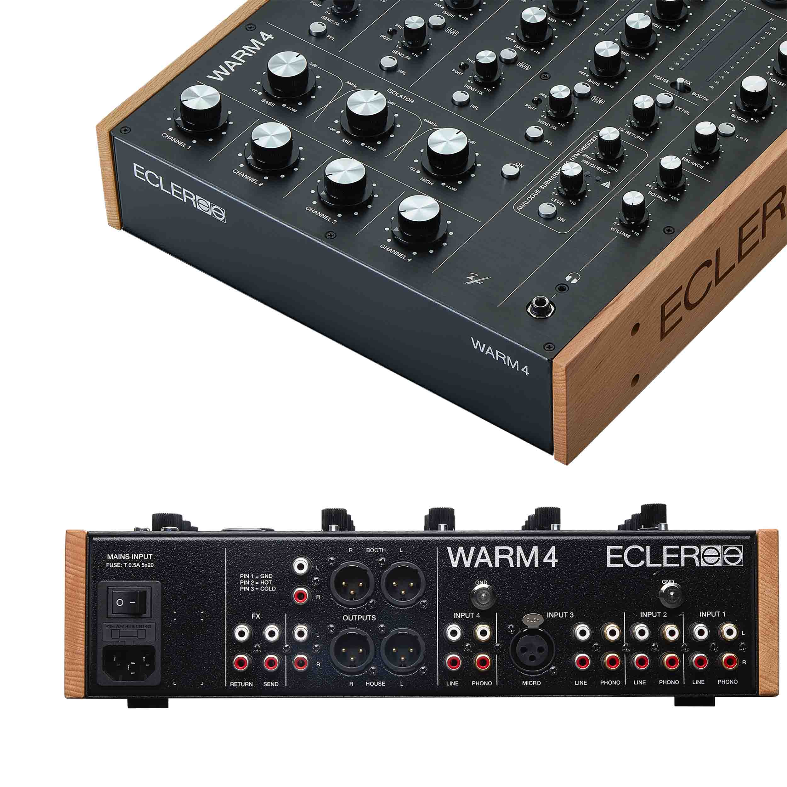 Ecler WARM4 Analogue Rotary Mixer Unit by Ecler Ceter