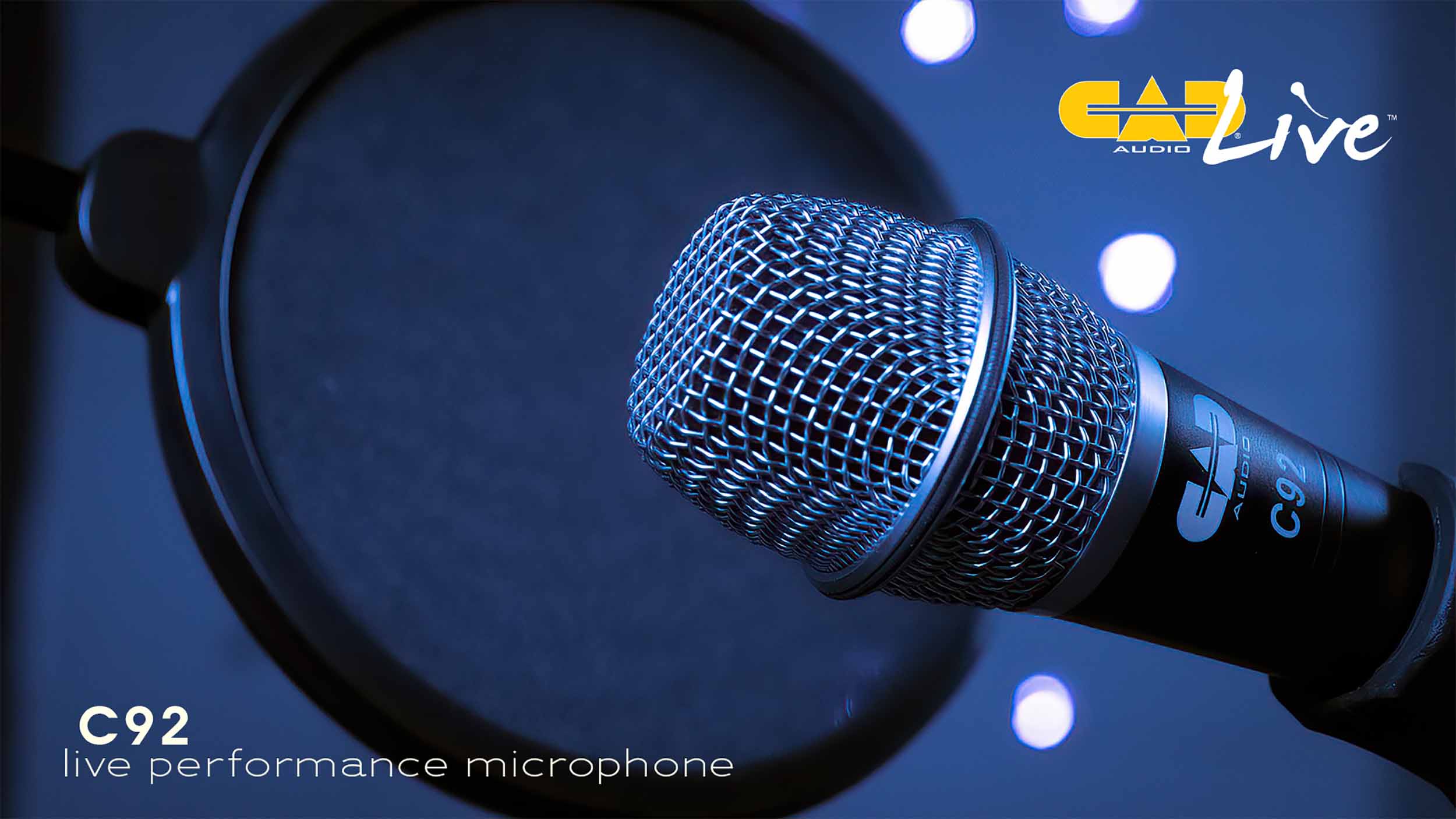 CAD Audio C92 Cardioid Condenser Handheld Microphone by CAD Audio