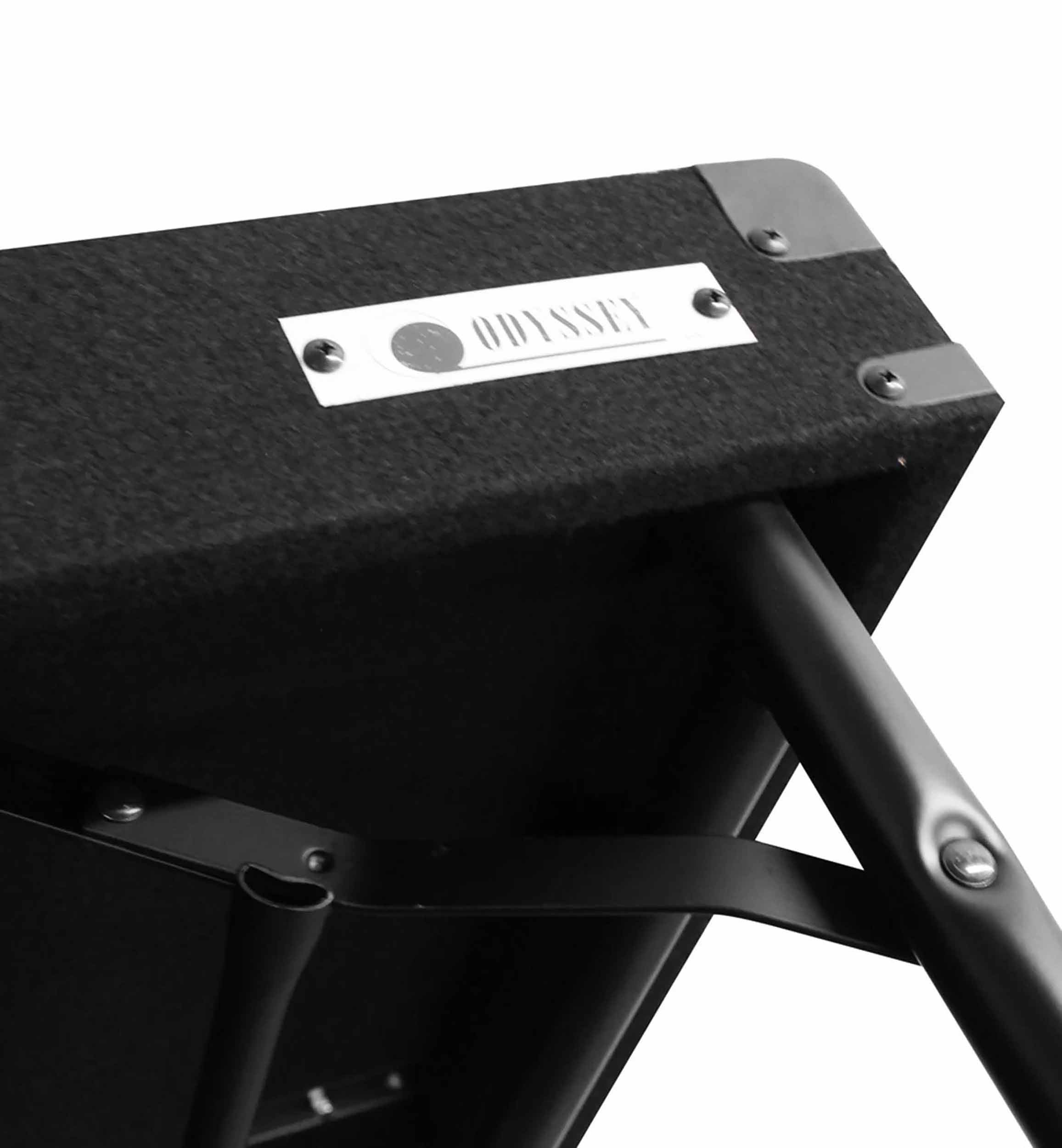 Odyssey CTBC2048 Height Adjustable 48″ x 20″ Work Surface Carpet DJ Table by Odyssey