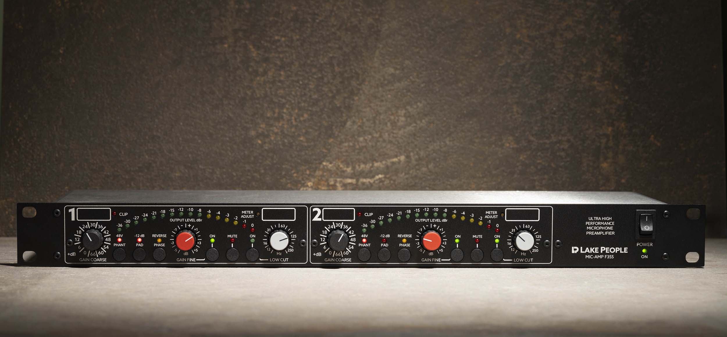 Lake People F355 2-Channel Microphone Preamplifier by Lake People