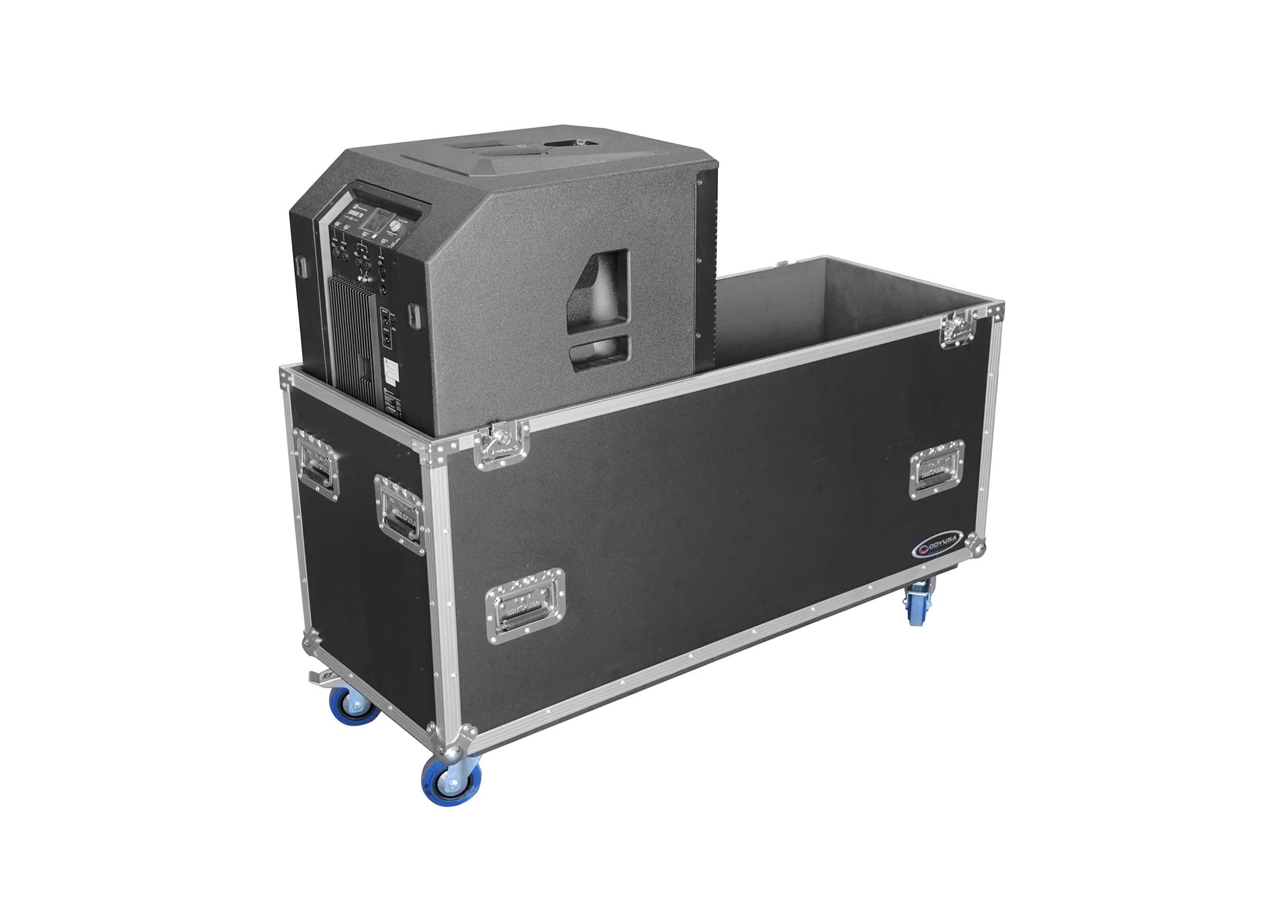 Odyssey FZEVOLVE70W Road Case with Wheels for Dual Electro-Voice EVOLVE 70 by Odyssey