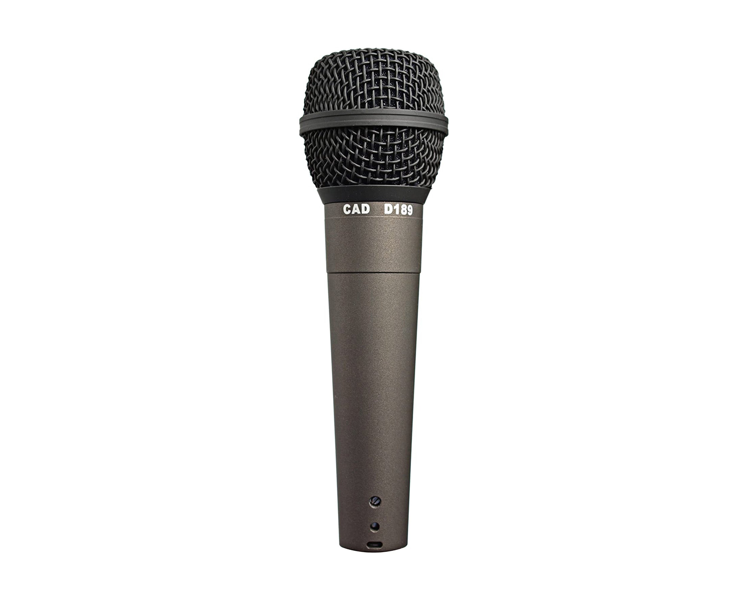 CAD Audio D189 Supercardioid Dynamic Handheld Microphone with Travel Pouch by CAD Audio