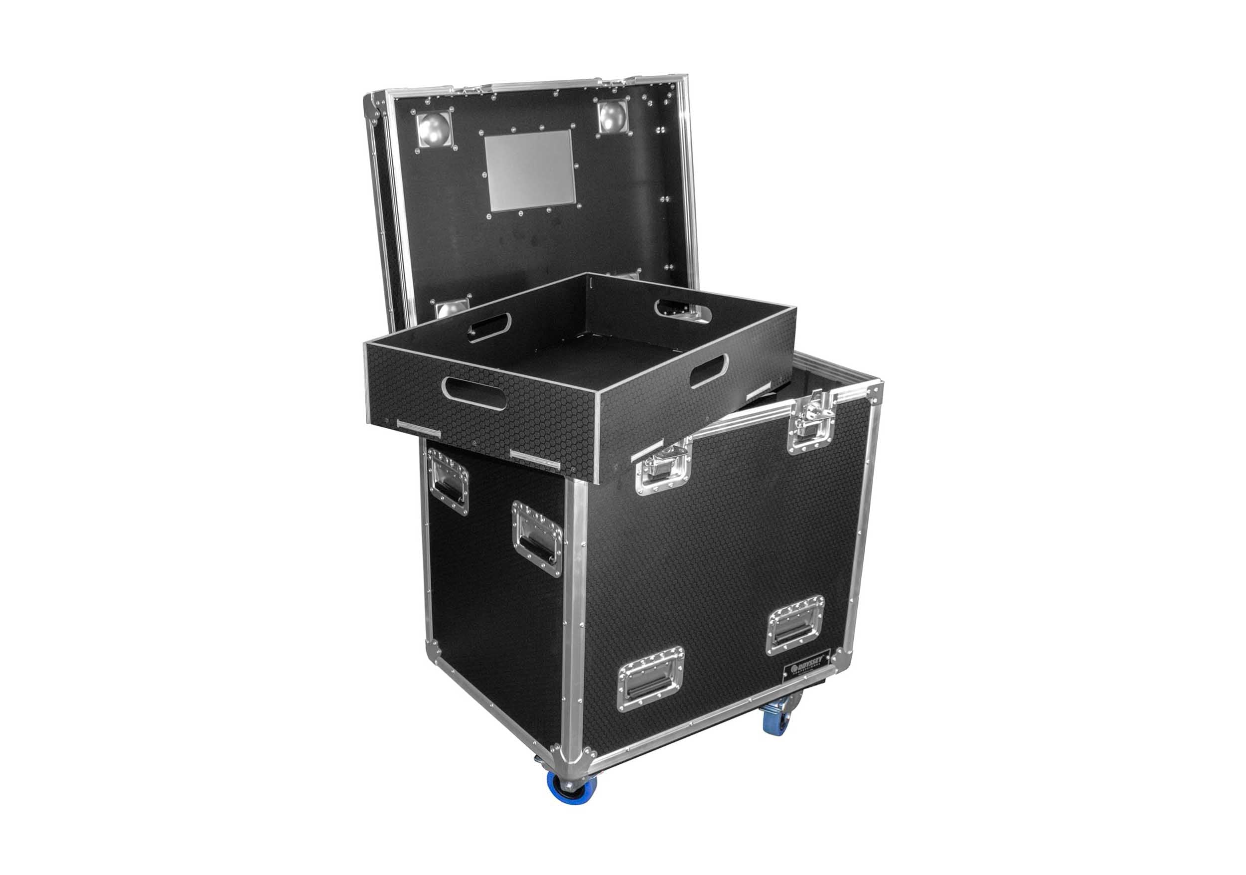 Odyssey OPT302236WPT1 Professional Black Hex Board Utility Tour Trunk Case with Caster Wheels by Odyssey