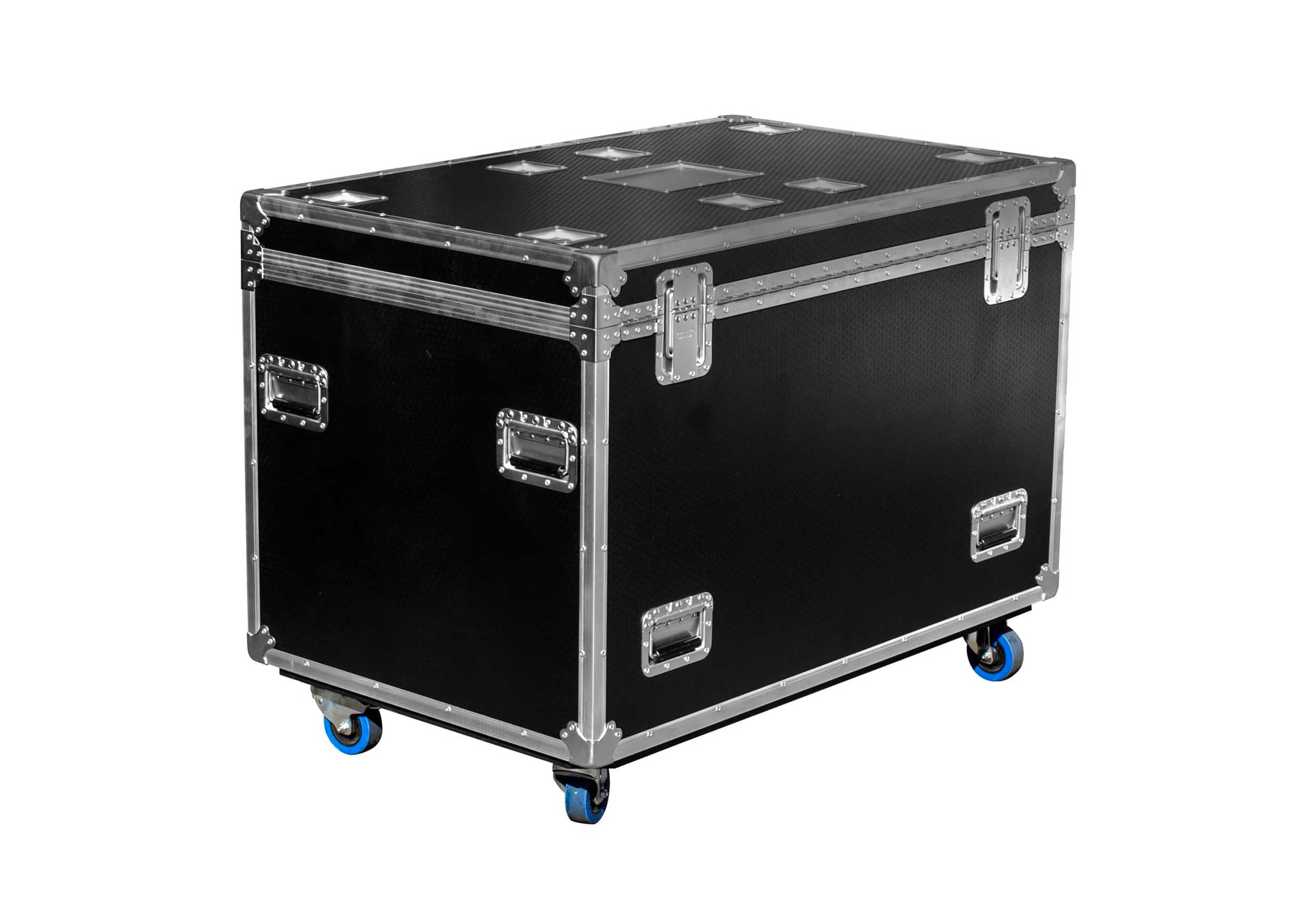 Odyssey OPT483036WPT2 Professional Black Hex Board Utility Tour Trunk Case with Caster Wheels by Odyssey