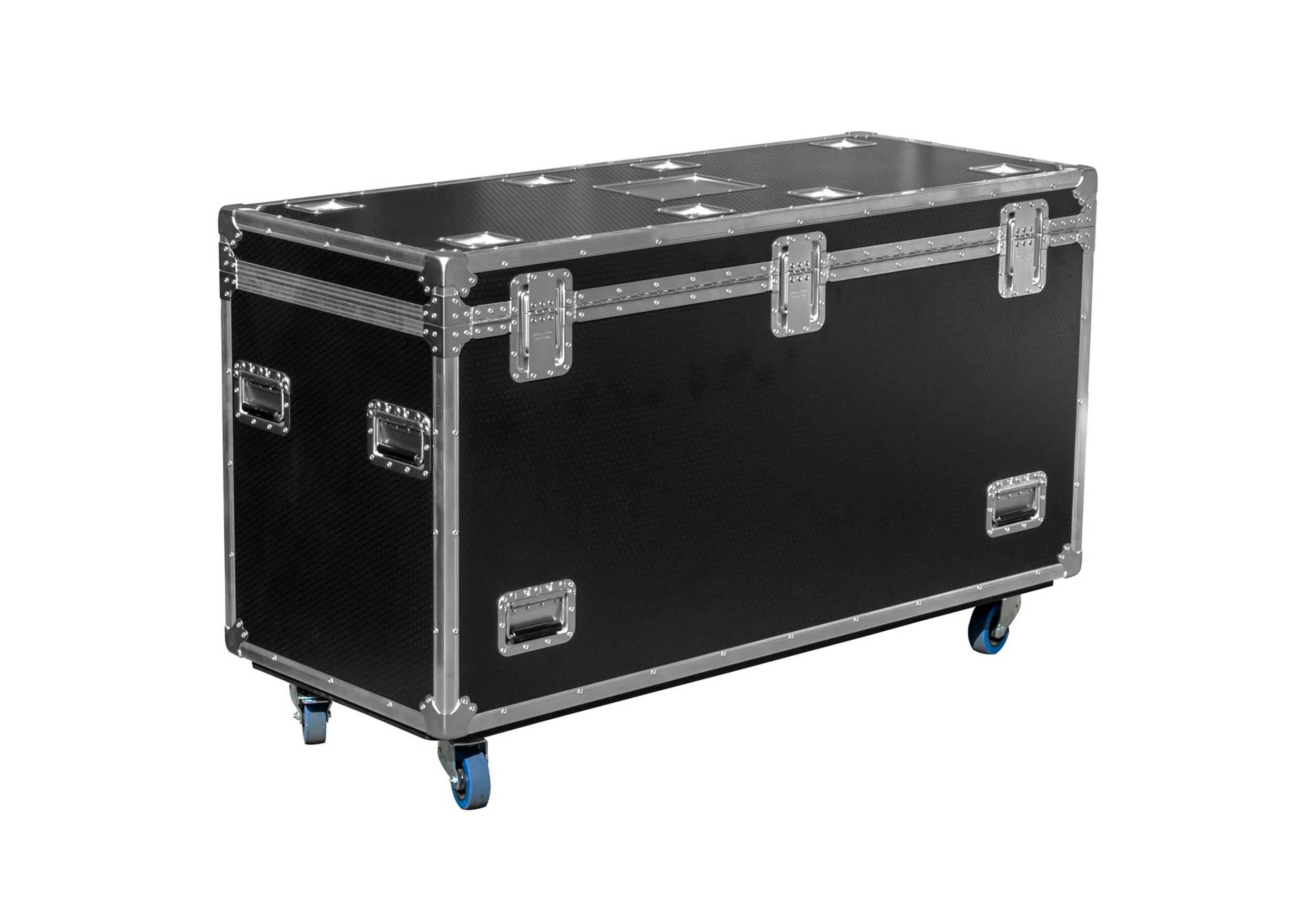 Odyssey OPT602436WPT2 Professional Black Hex Board Utility Tour Trunk Case with Caster Wheels by Odyssey