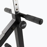 OnStage DT8500V2 Padded Throne with Backrest, Adjustable Height, and Braced Legs by OnStage