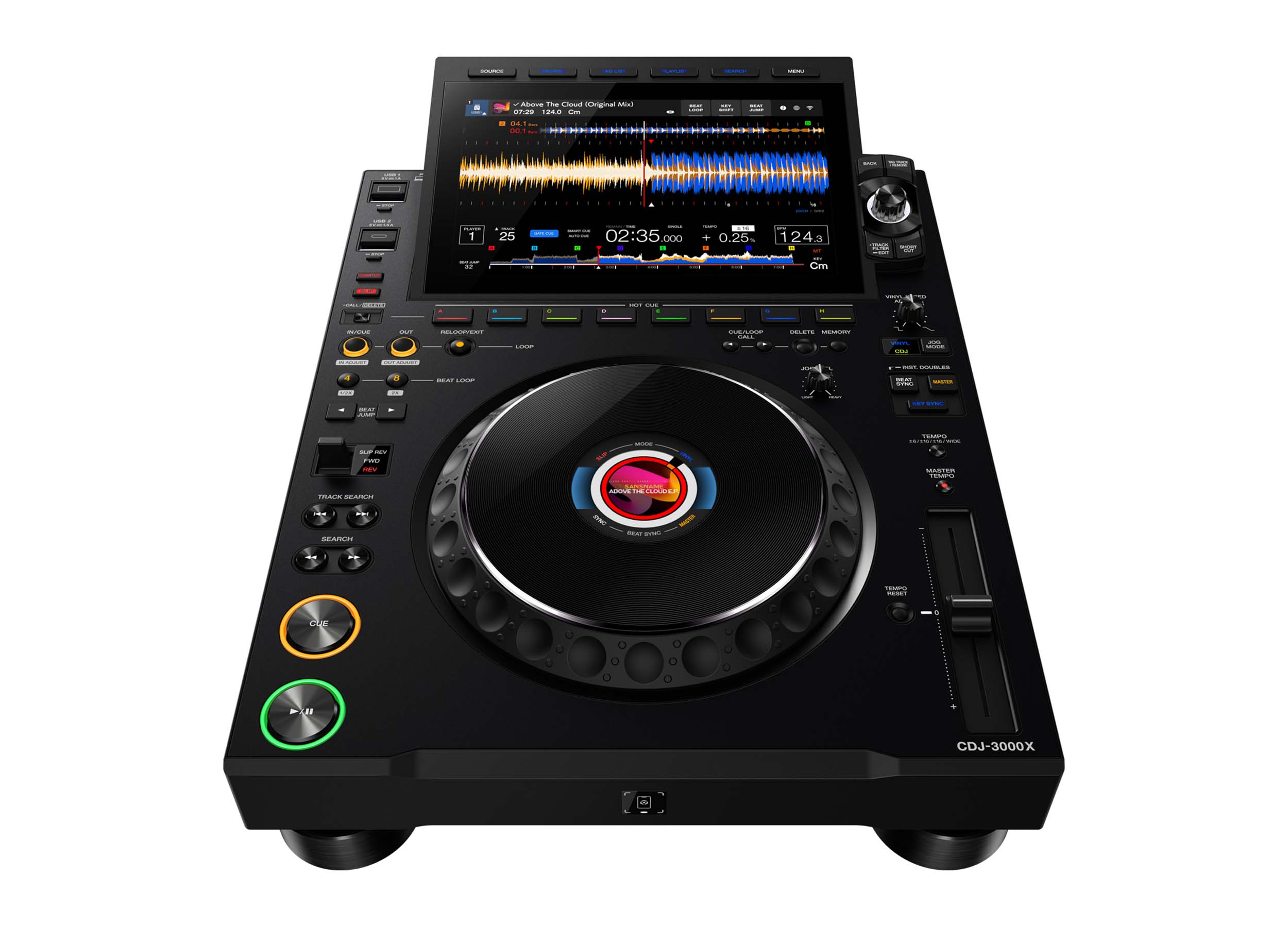 AlphaTheta CDJ-3000X Next-Generation Flagship DJ Media Player by AlphaTheta