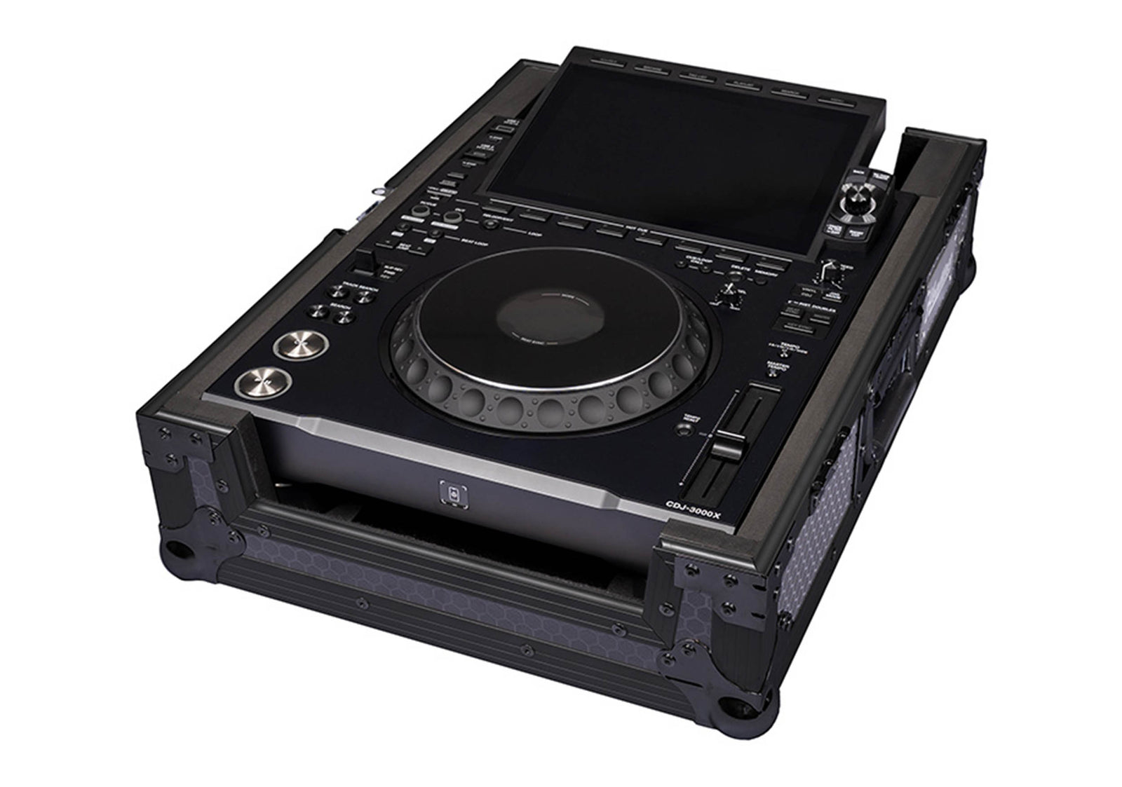 Headliner HL10208 Pitch Black Flight Case for CDJ-3000X by Headliner