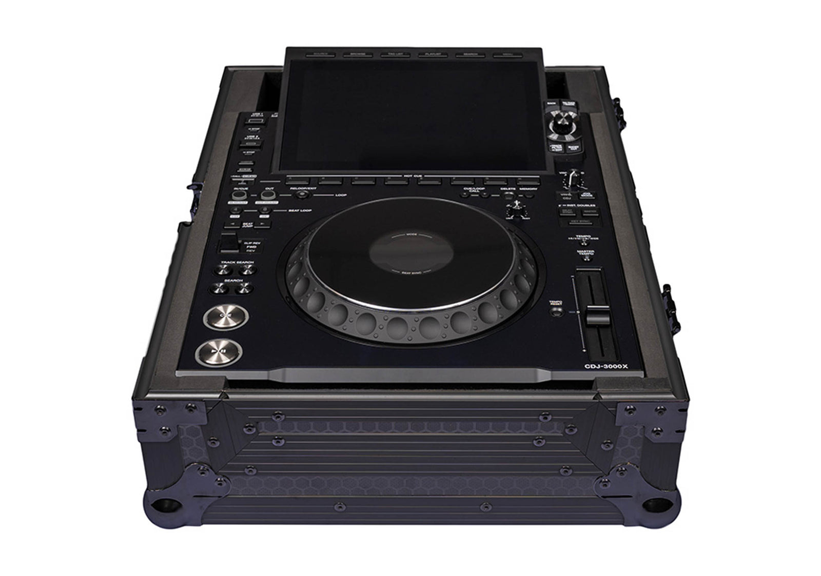 Headliner HL10208 Pitch Black Flight Case for CDJ-3000X by Headliner