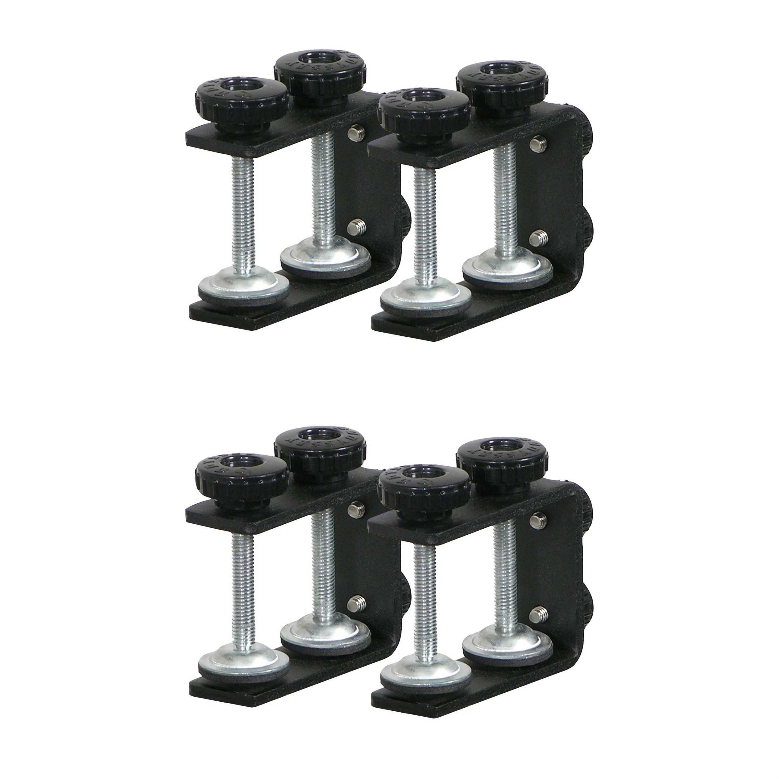 Odyssey LSTANDCLAMPS 4 Pack Clamps Package for Laptop Stands - Black by Odyssey