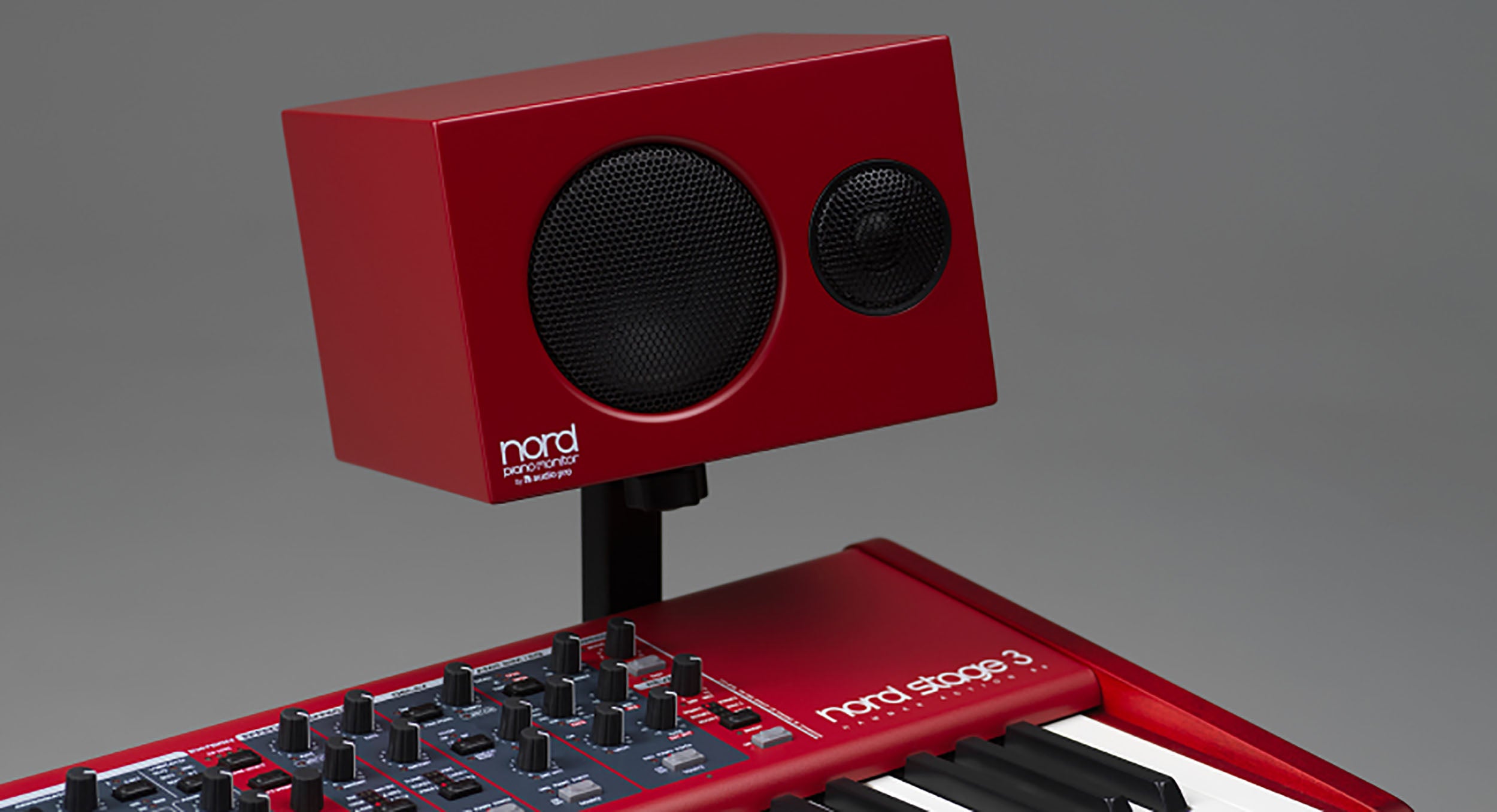 Nord Piano Monitors V2 for Nord Keyboards Red - Pair